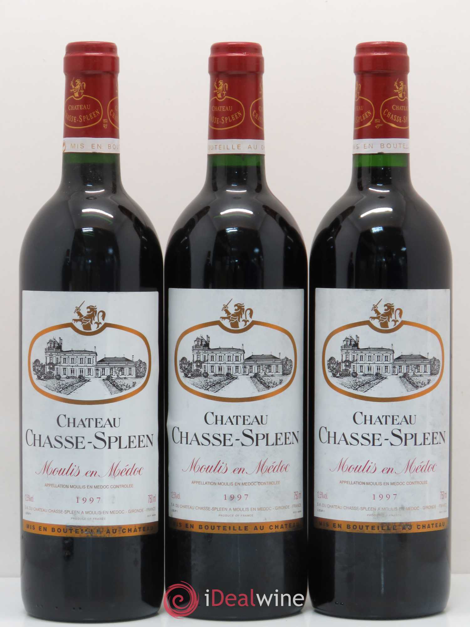 Château Chasse Spleen 1997 - Lot de 12 bouteilles - 1