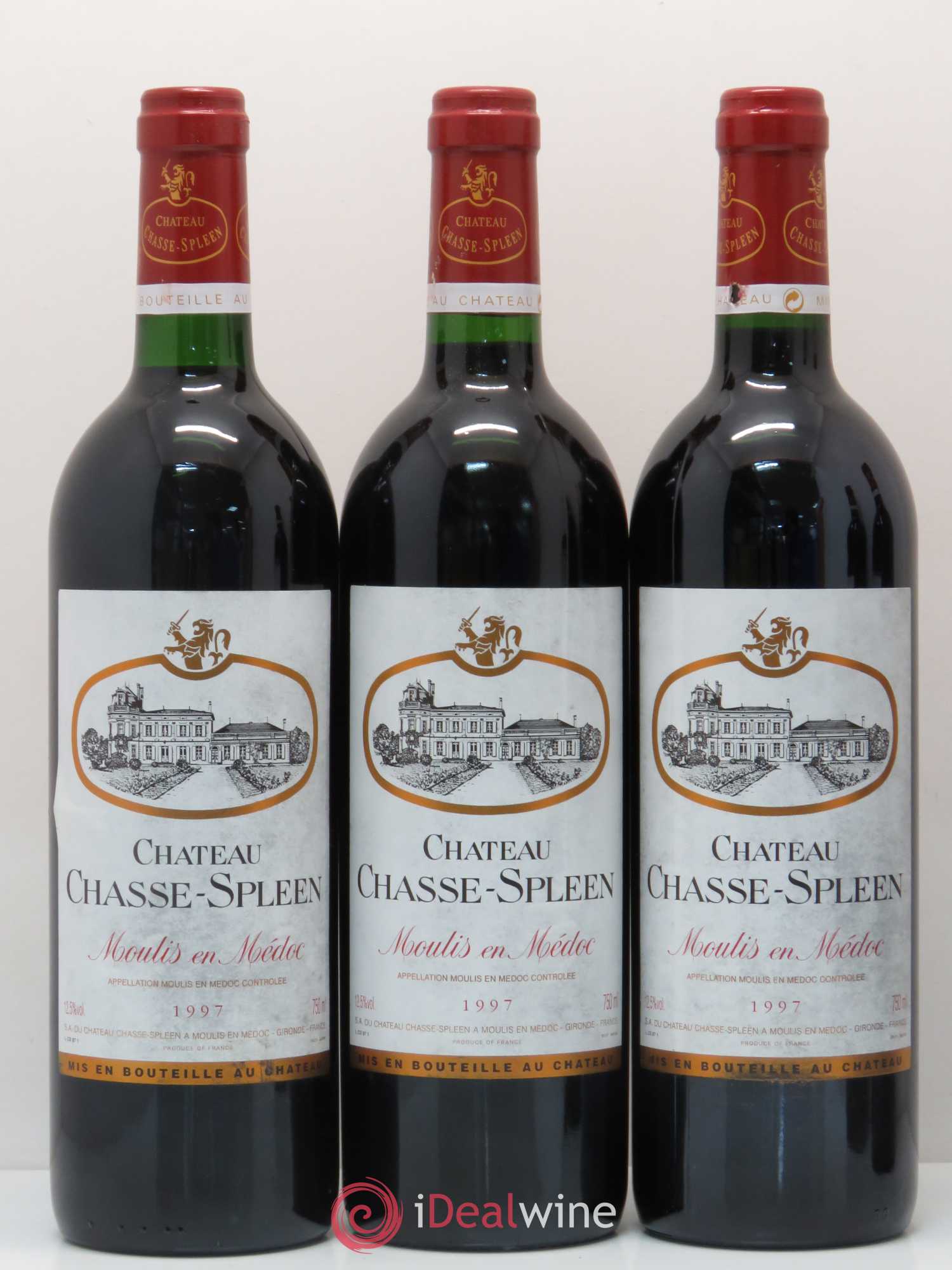 Château Chasse Spleen 1997 - Lot de 12 bouteilles - 3