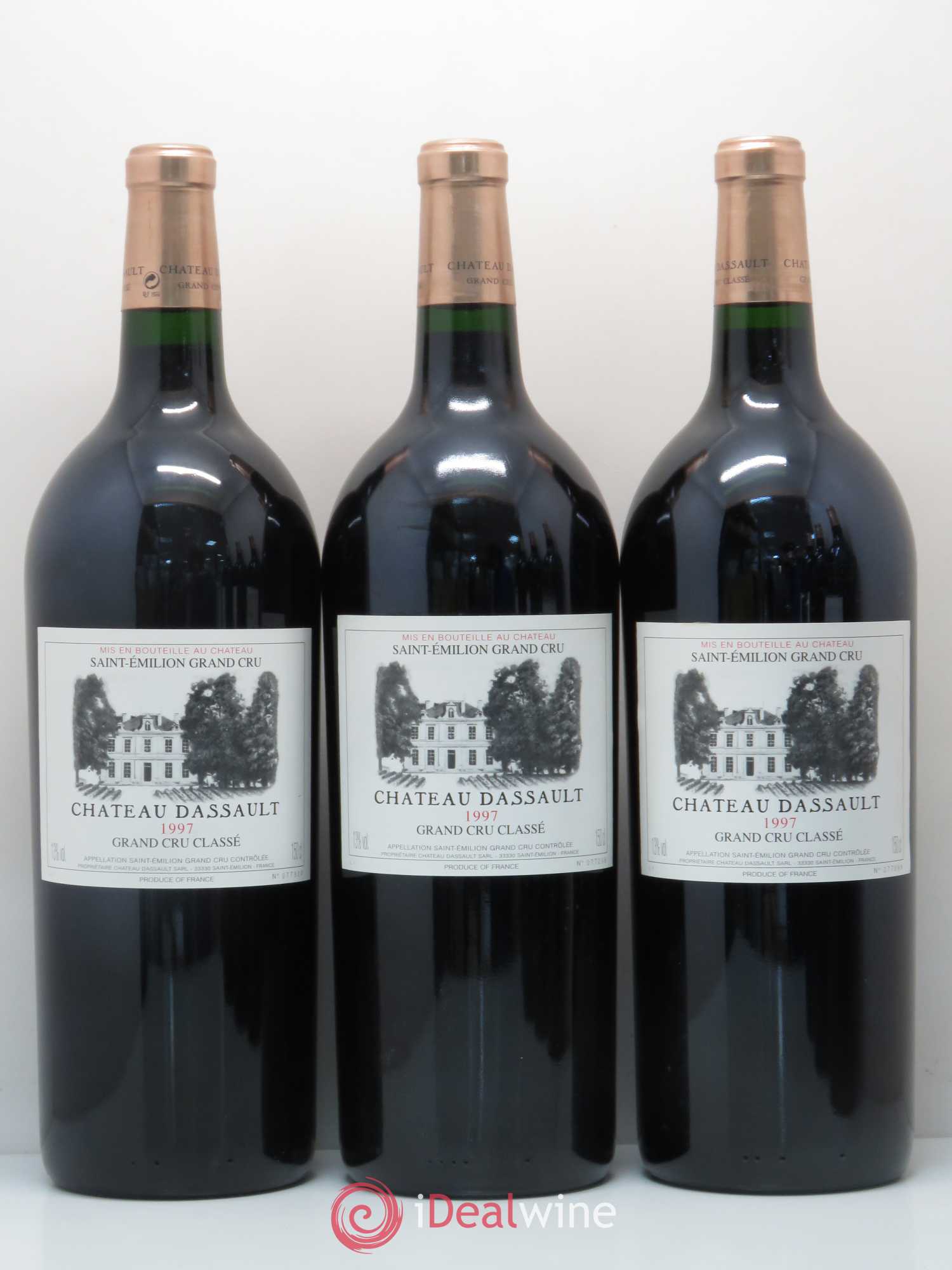 Château Dassault Grand Cru Classé 1997 - Lot de 6 magnums - 1
