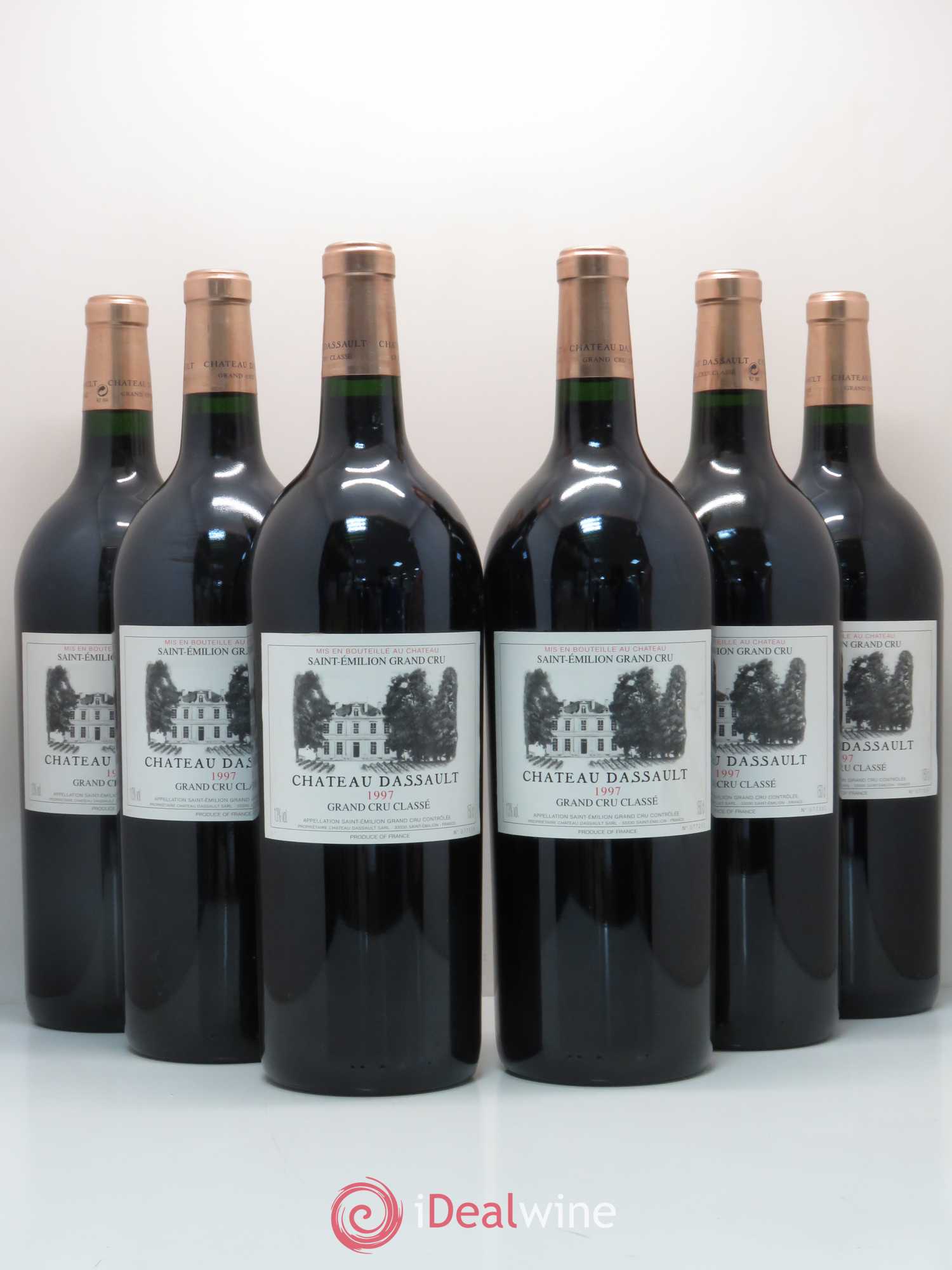 Château Dassault Grand Cru Classé 1997 - Lot de 6 magnums - 0