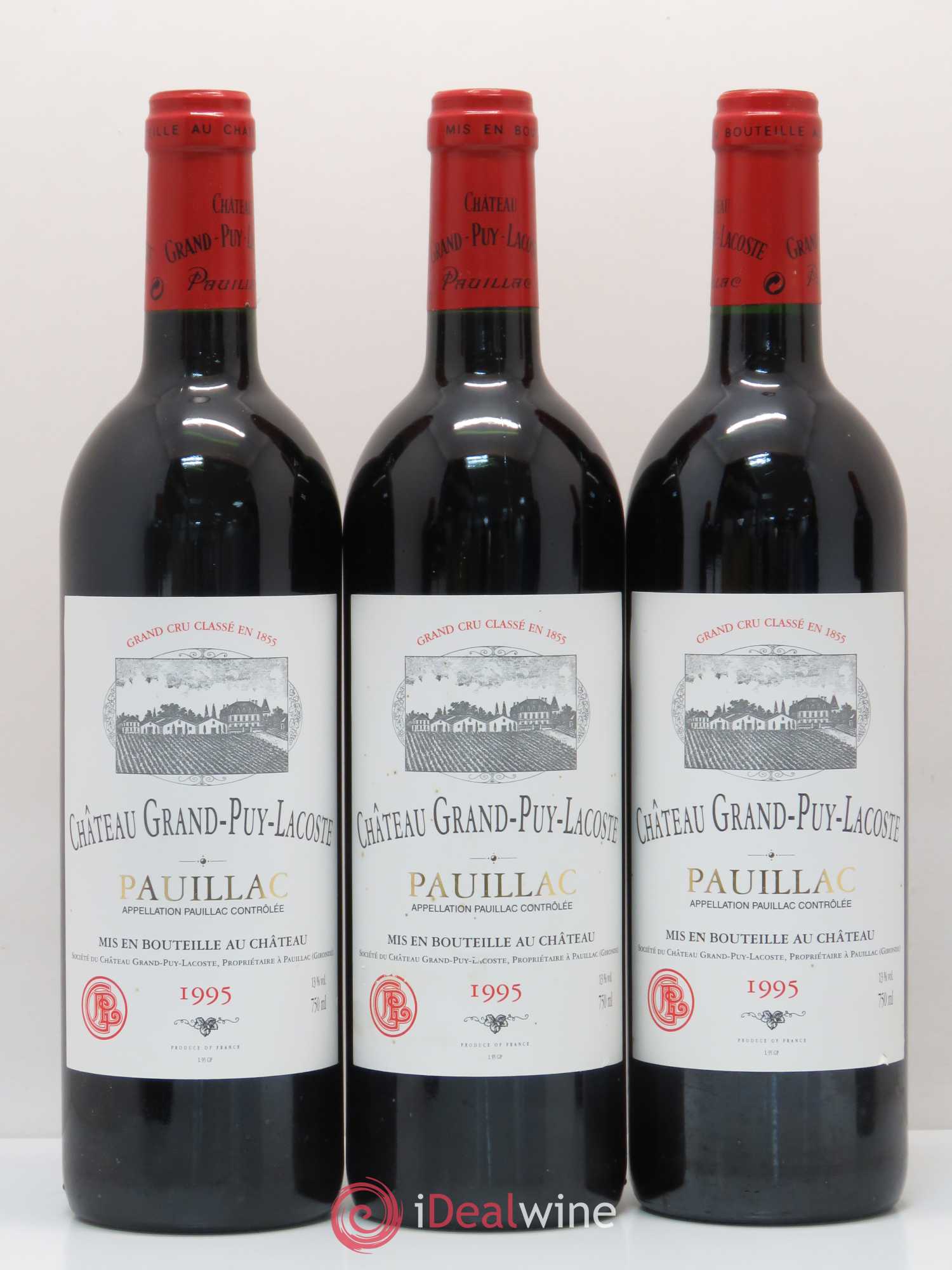 Château Grand Puy Lacoste 5ème Grand Cru Classé 1995 - Lot de 12 bouteilles - 4