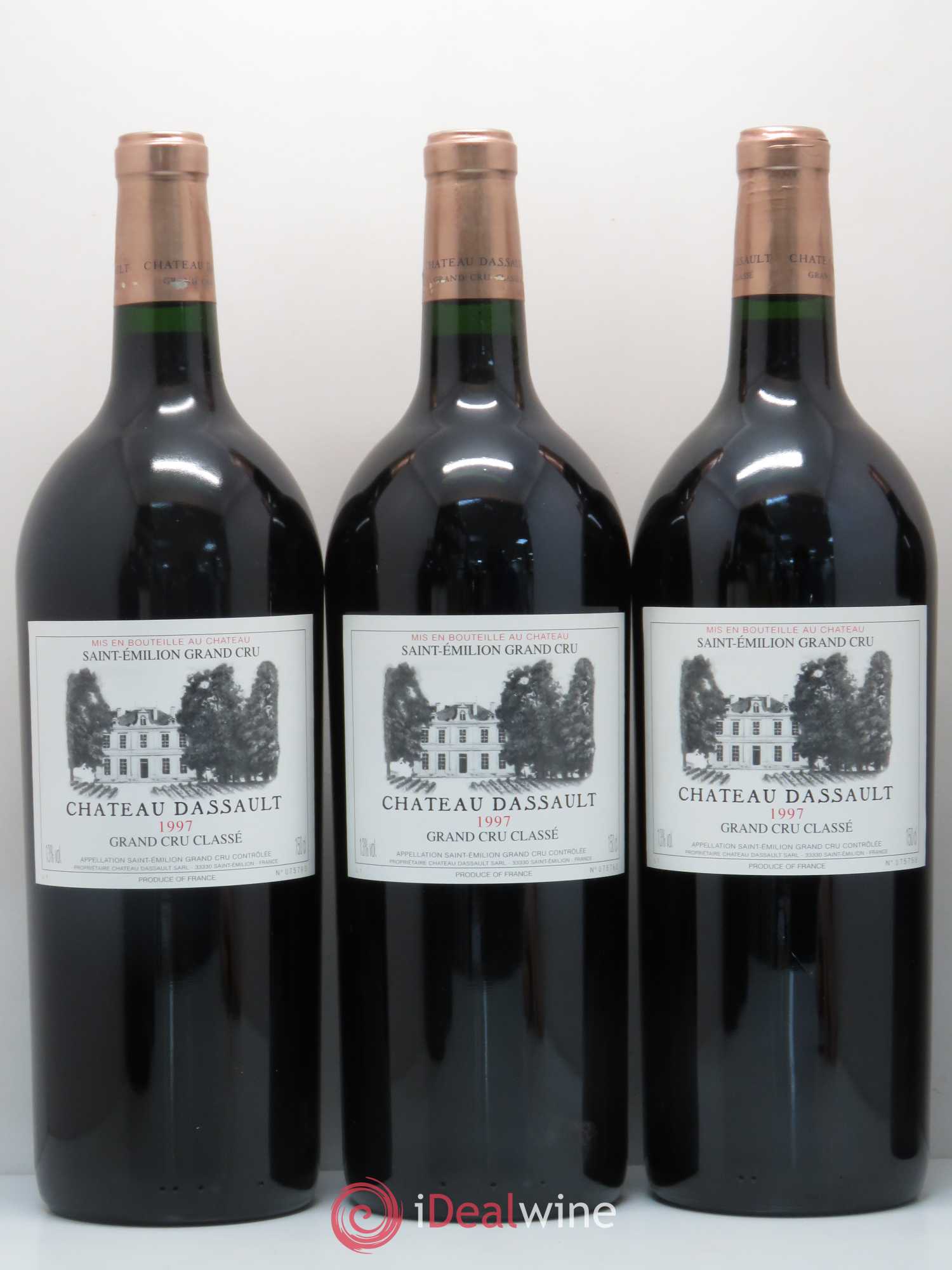 Château Dassault Grand Cru Classé 1997 - Lot de 6 magnums - 1