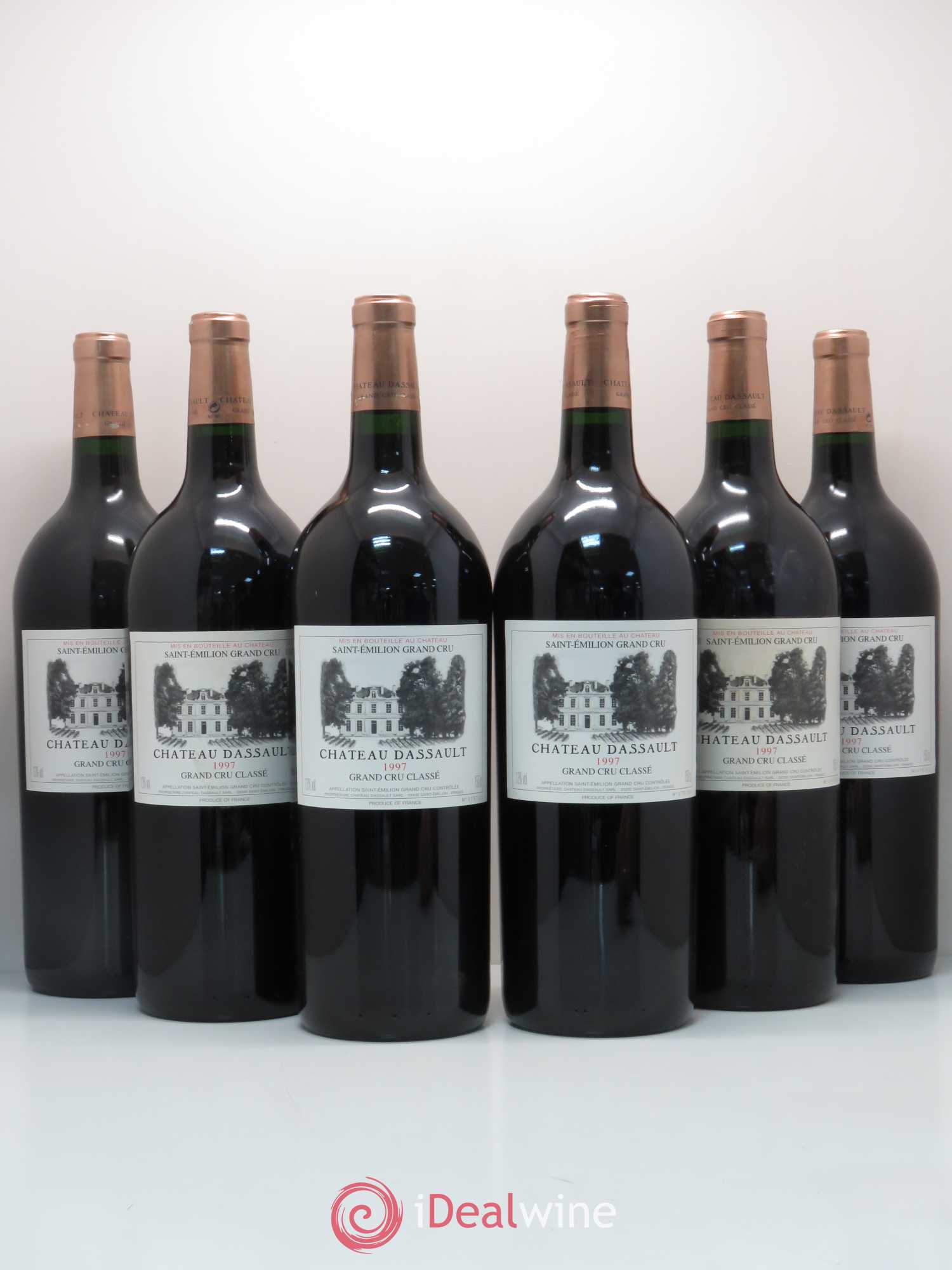 Château Dassault Grand Cru Classé 1997 - Lot de 6 magnums - 0
