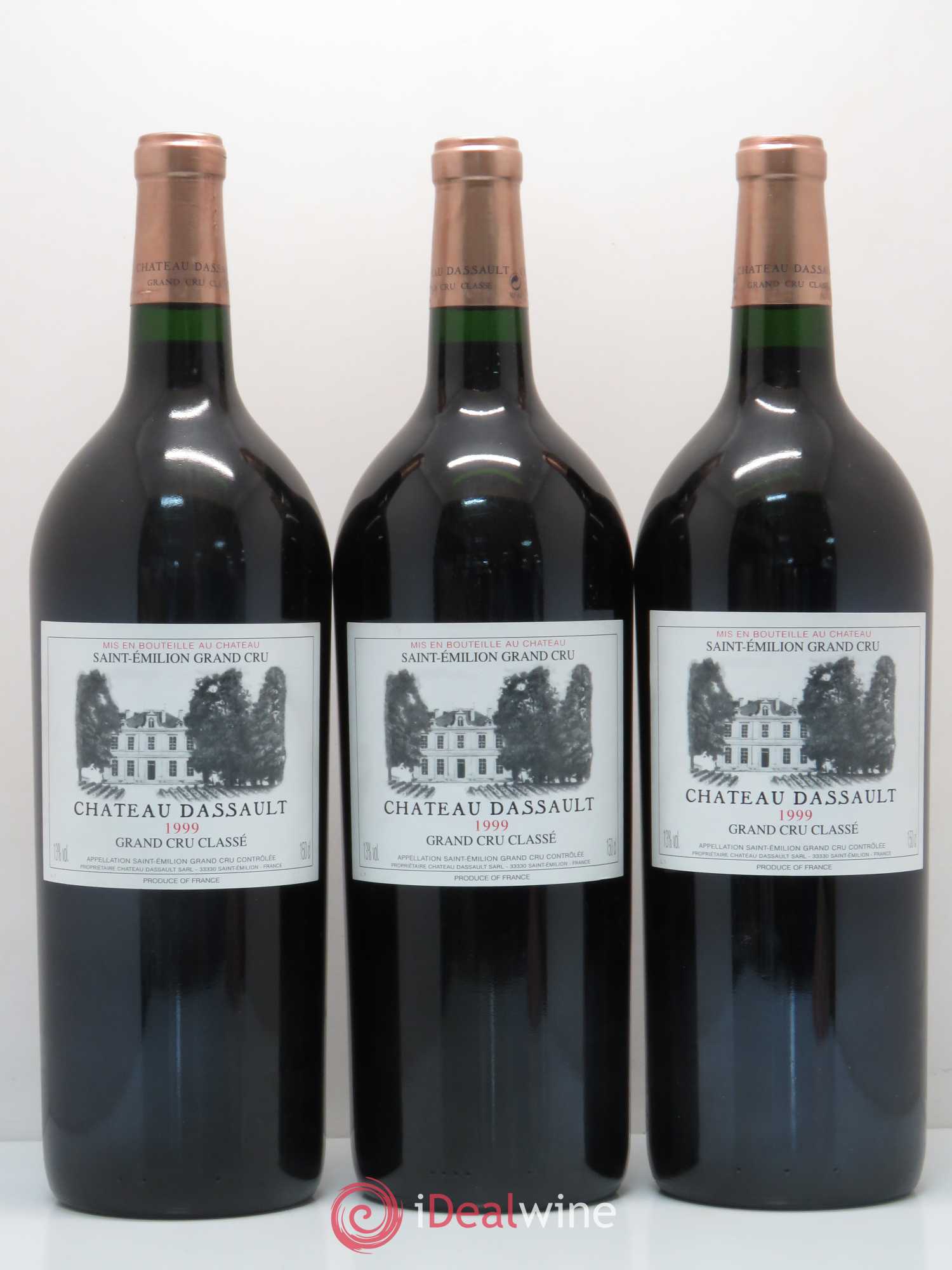 Château Dassault Grand Cru Classé 1999 - Lot de 6 magnums - 1
