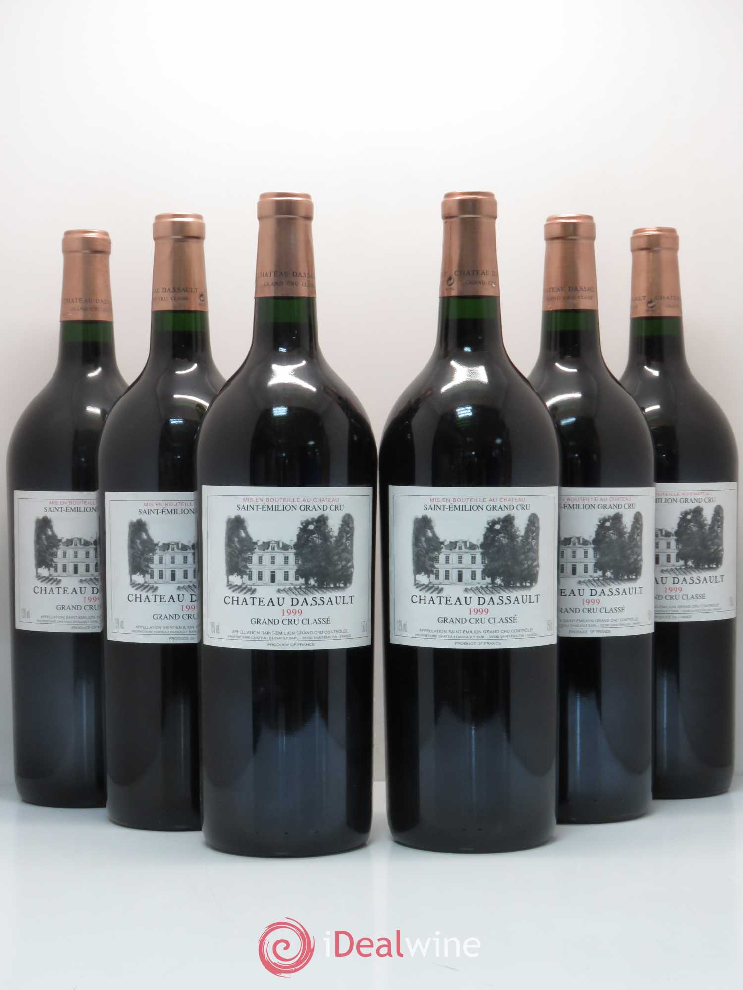 Château Dassault Grand Cru Classé 1999 - Lot de 6 magnums - 0