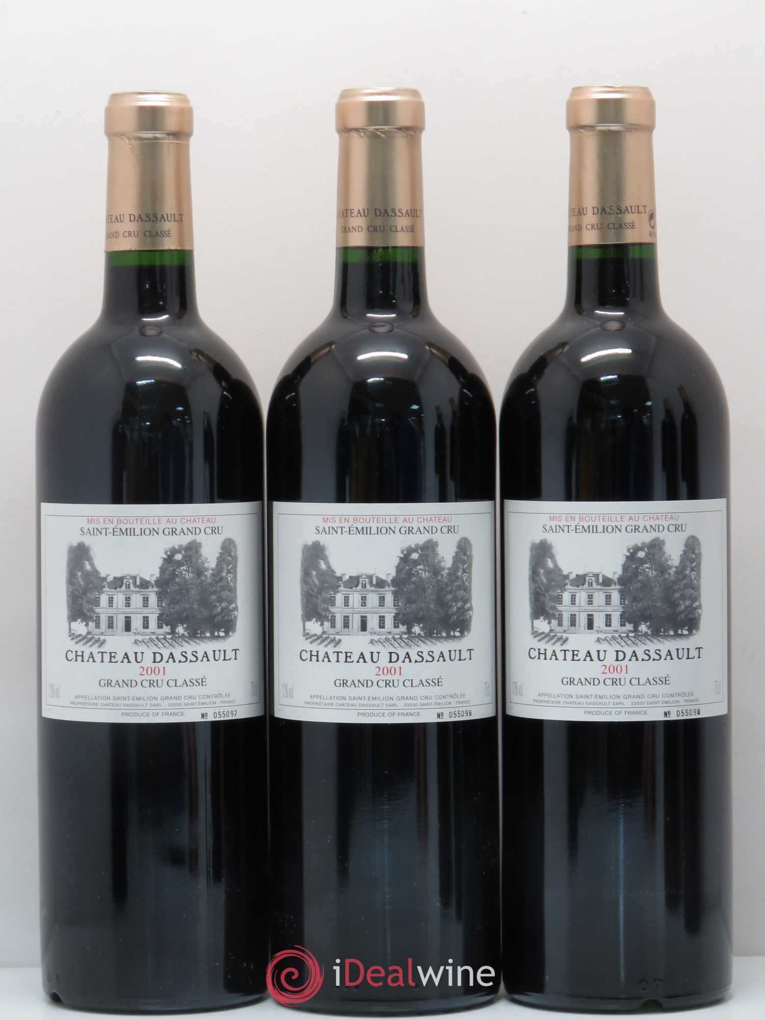 Château Dassault Grand Cru Classé 2001 - Lot de 6 bouteilles - 2