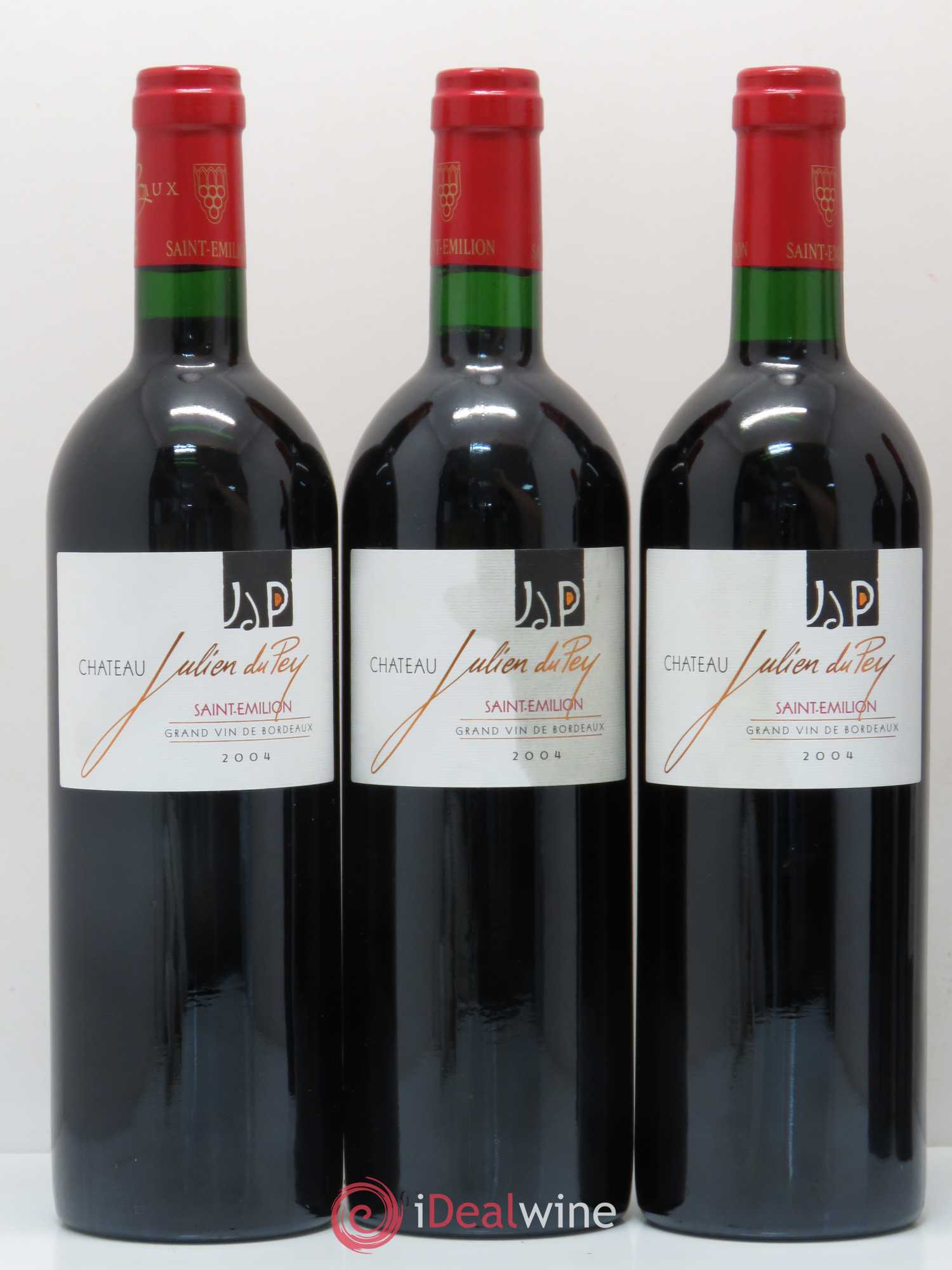 Saint-Émilion Château Julien du Pey 2004 - Posten von 5 Flaschen - 1