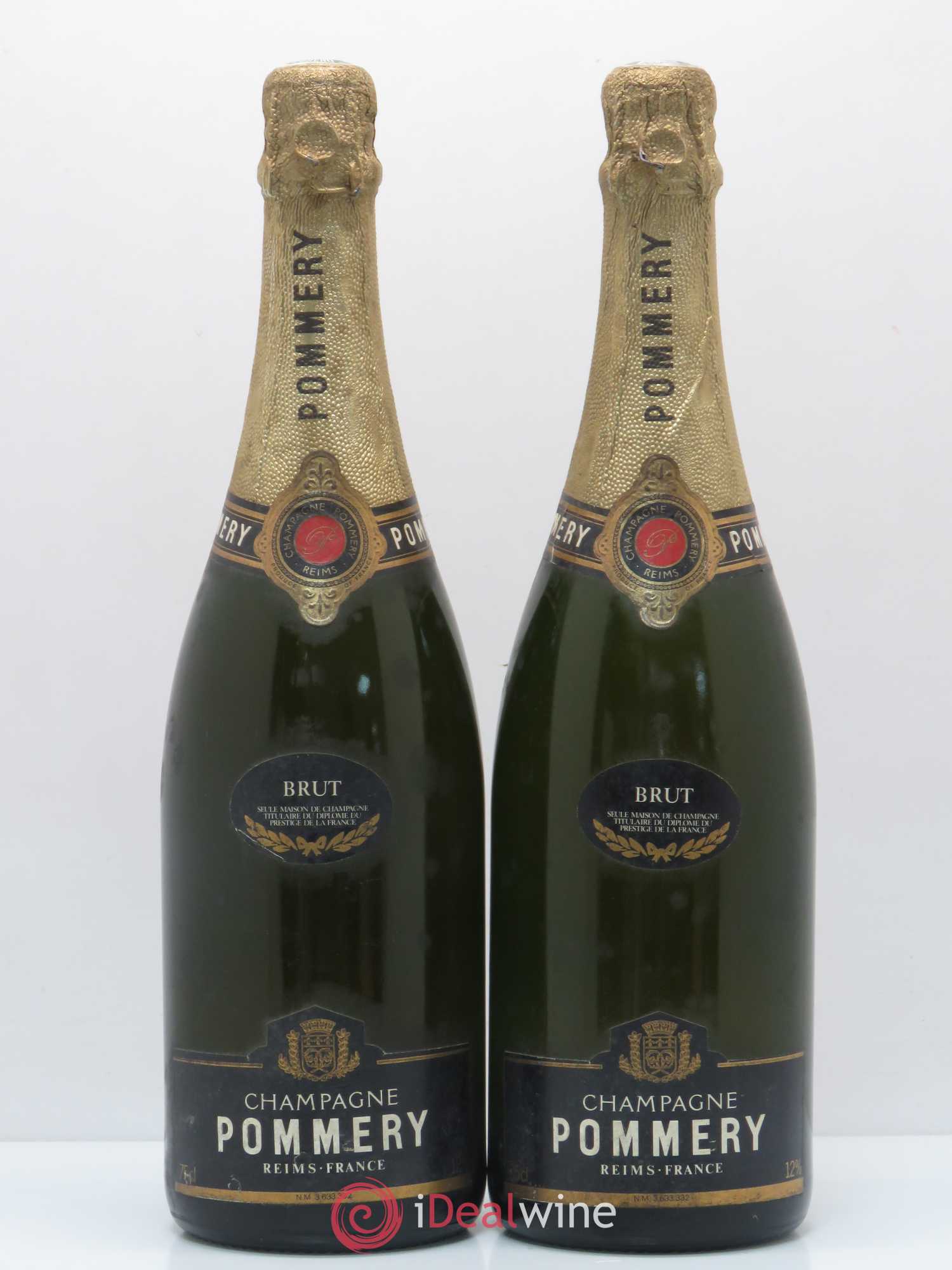 Brut Pommery - Lot de 2 bouteilles - 0