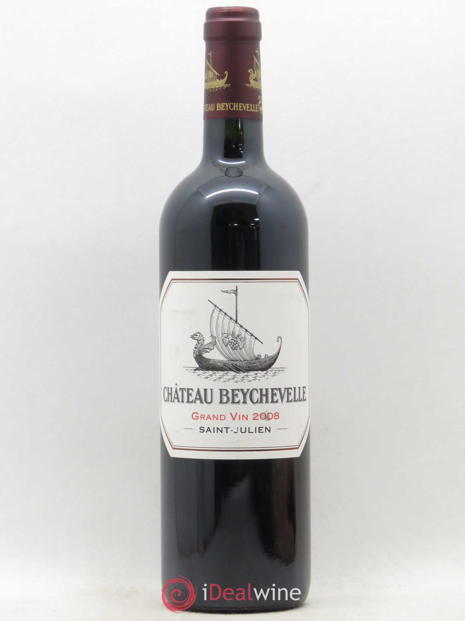 Château Beychevelle 4ème Grand Cru Classé 2008 - Lot de 1 bouteille - 0