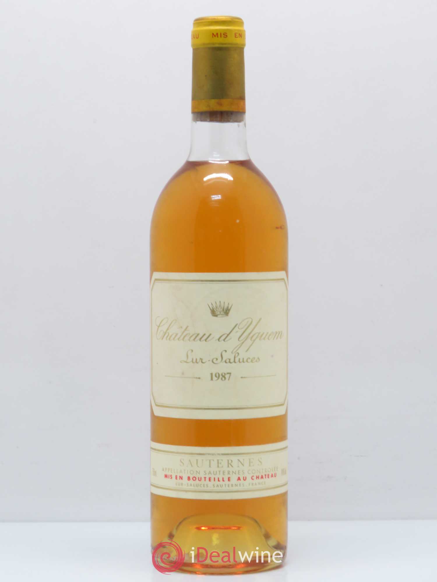 Château d' Yquem 1er Cru Classé Supérieur 1987 - Lotto di 1 bottiglia - 0