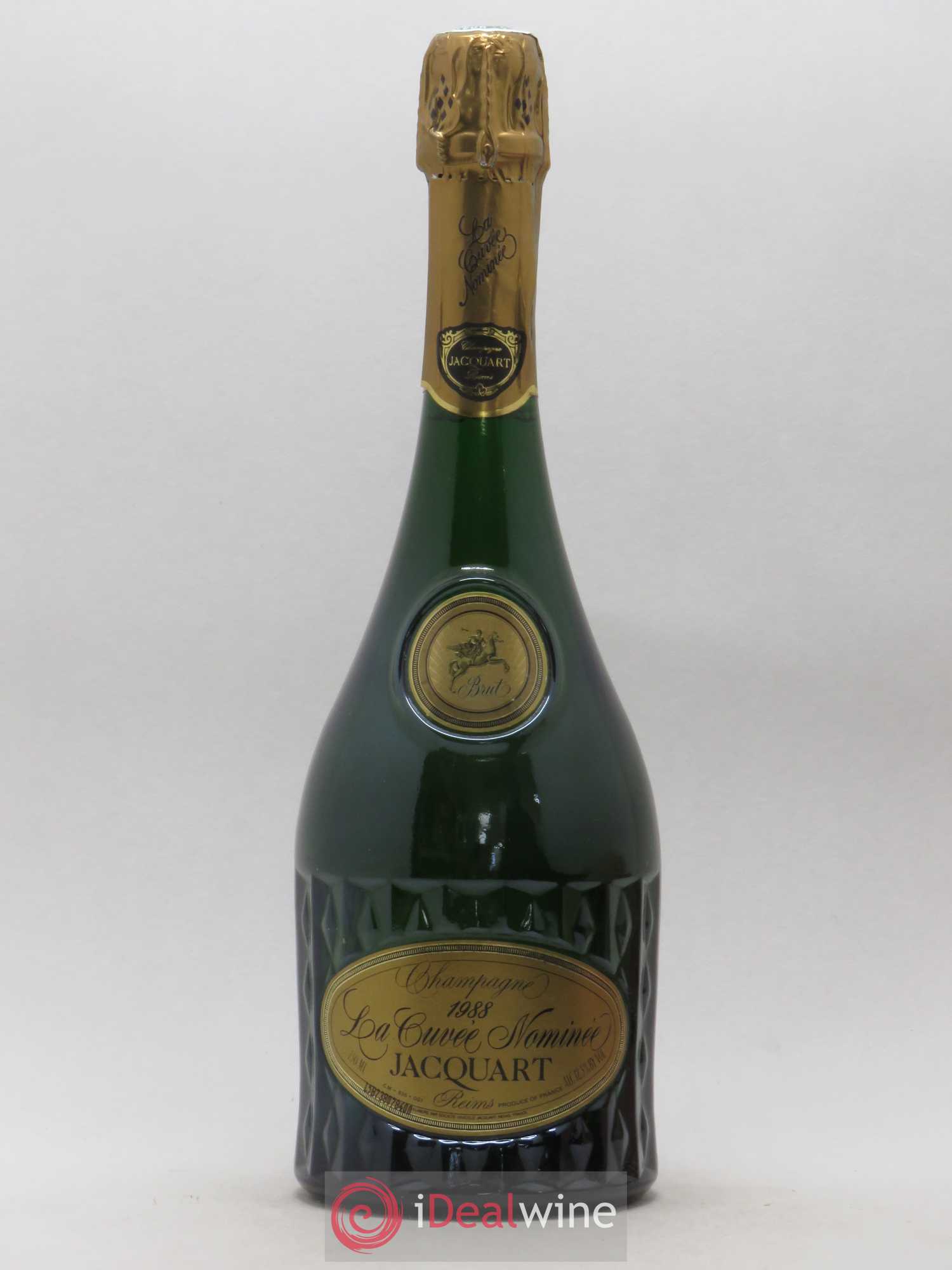 Champagne Cuvée Nominée Jacquart 1988 - Lot de 1 bouteille - 0