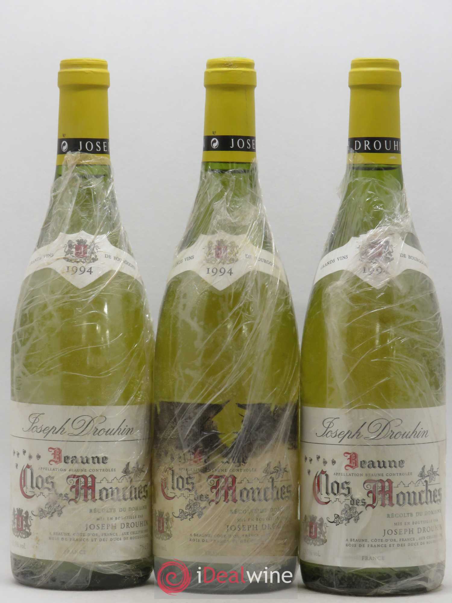 Beaune 1er Cru Clos des Mouches Joseph Drouhin 1994 - Lot de 3 bouteilles - 0