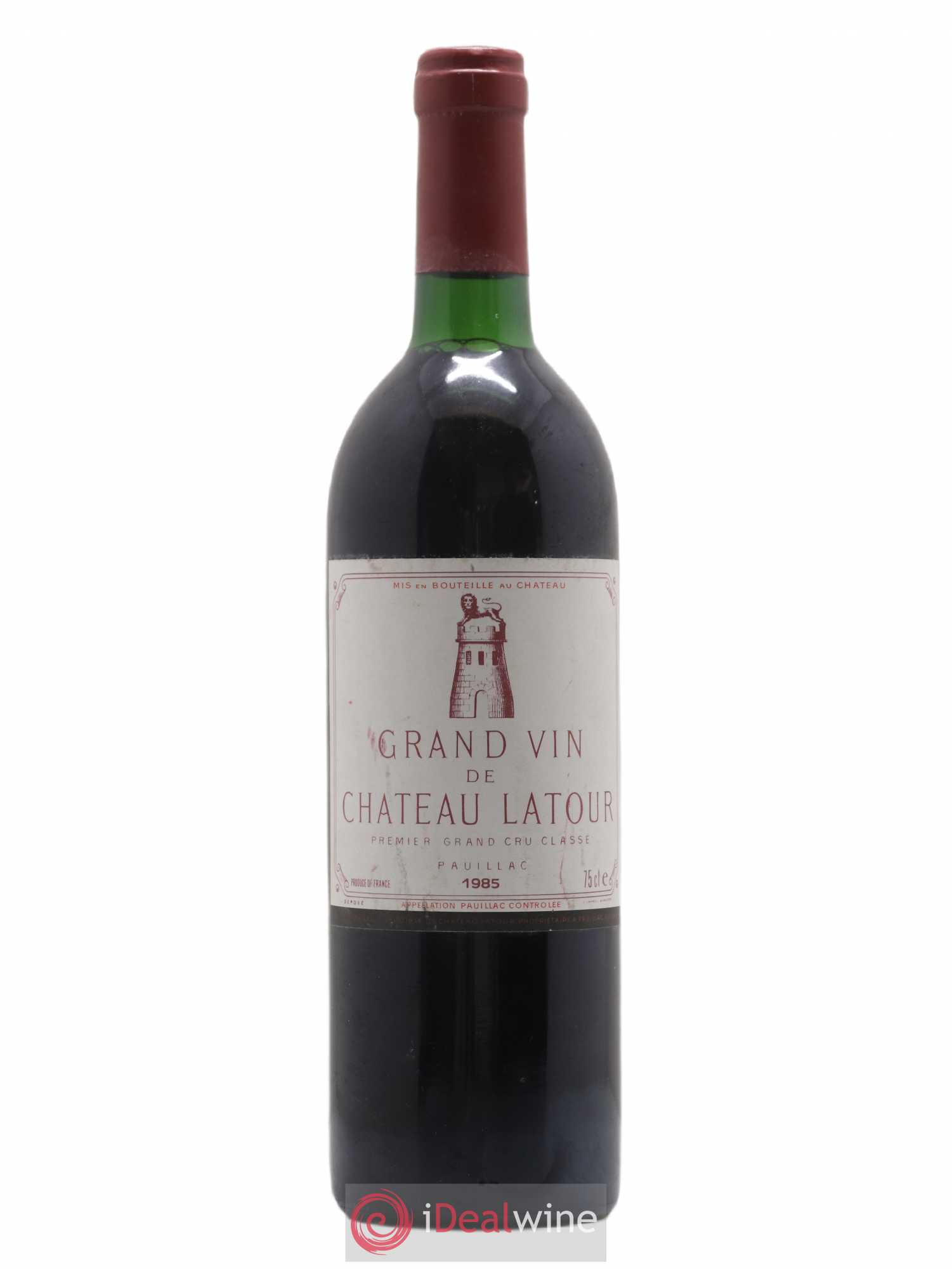 Château Latour 1er Grand Cru Classé 1985 - Lot de 1 bouteille - 0