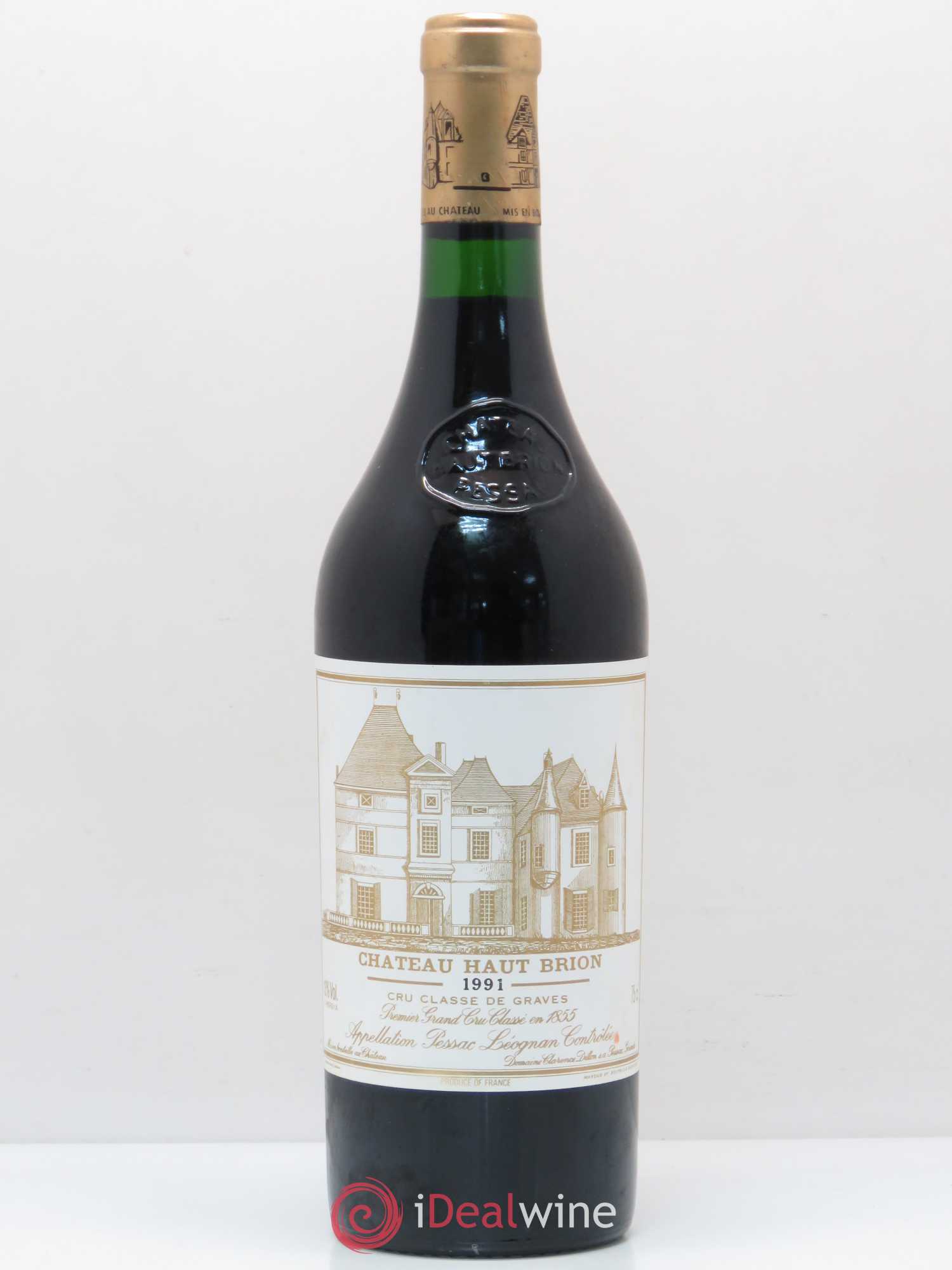 Château Haut Brion 1er Grand Cru Classé 1991 - Lot de 1 bouteille - 0