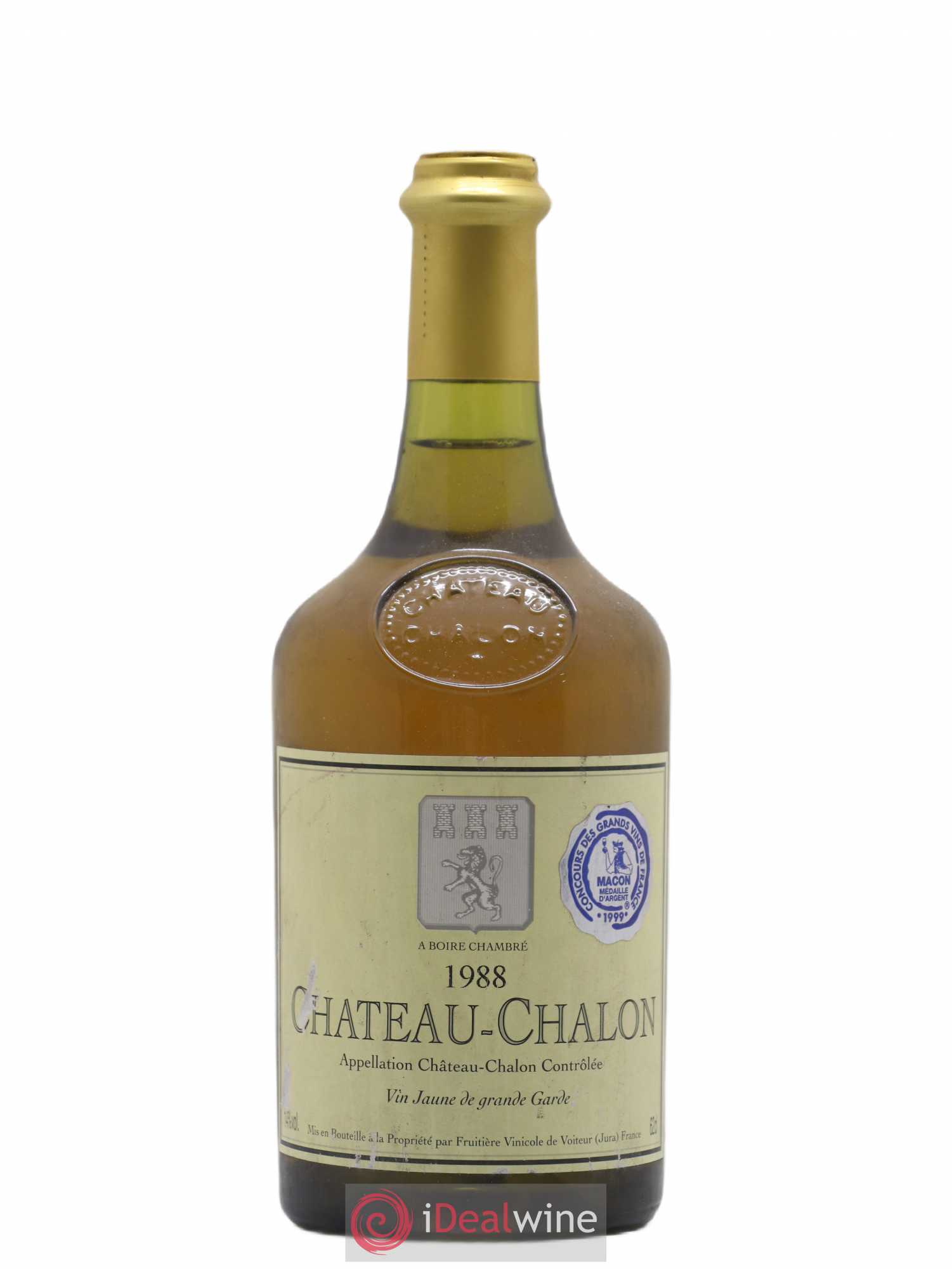 Château-Chalon La Fruitiere Vinicole De Voiteur 1988 - Posten von 1 Flasche - 0