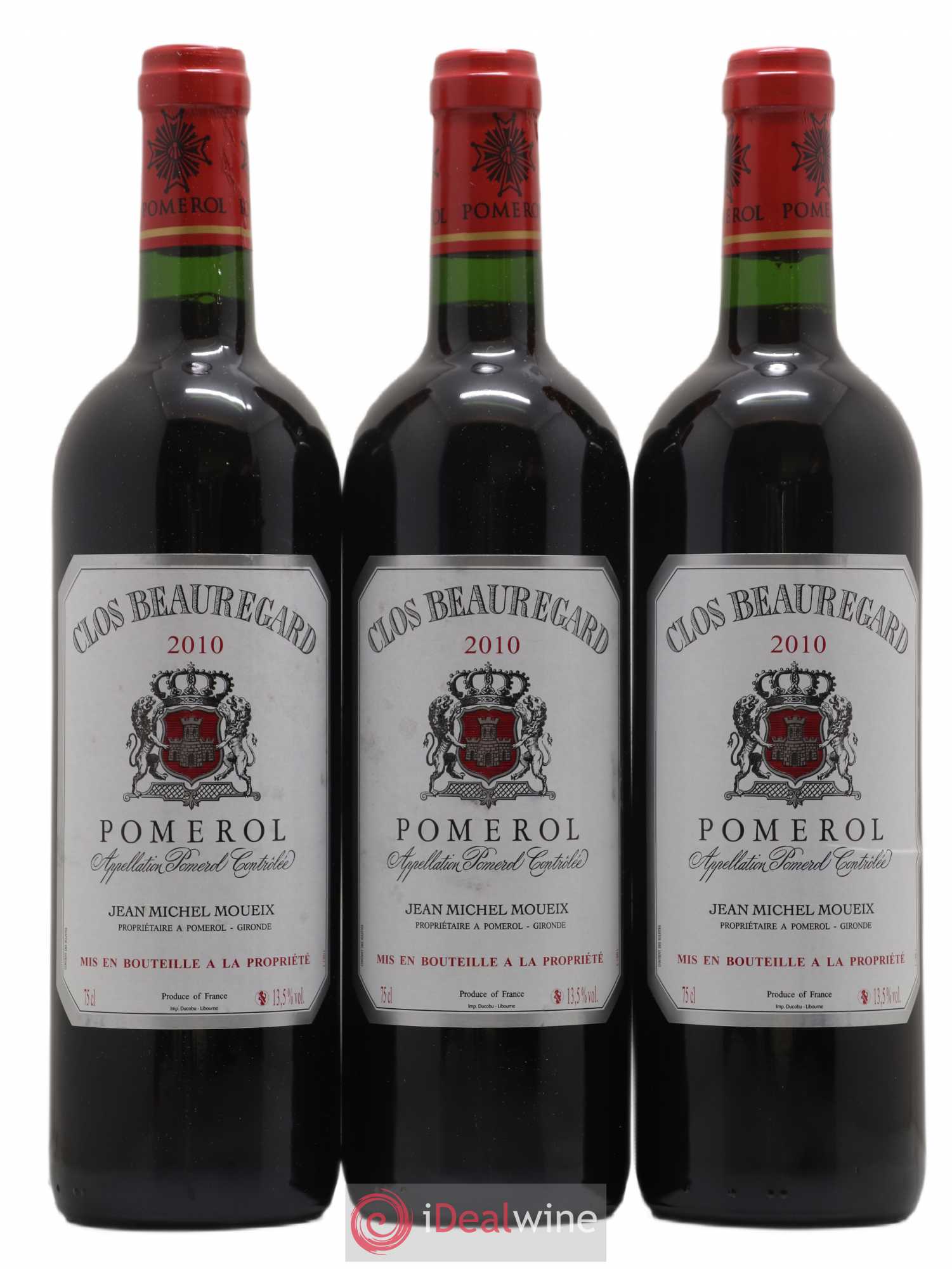 Clos Beauregard 2010 - Lot de 6 bouteilles - 2