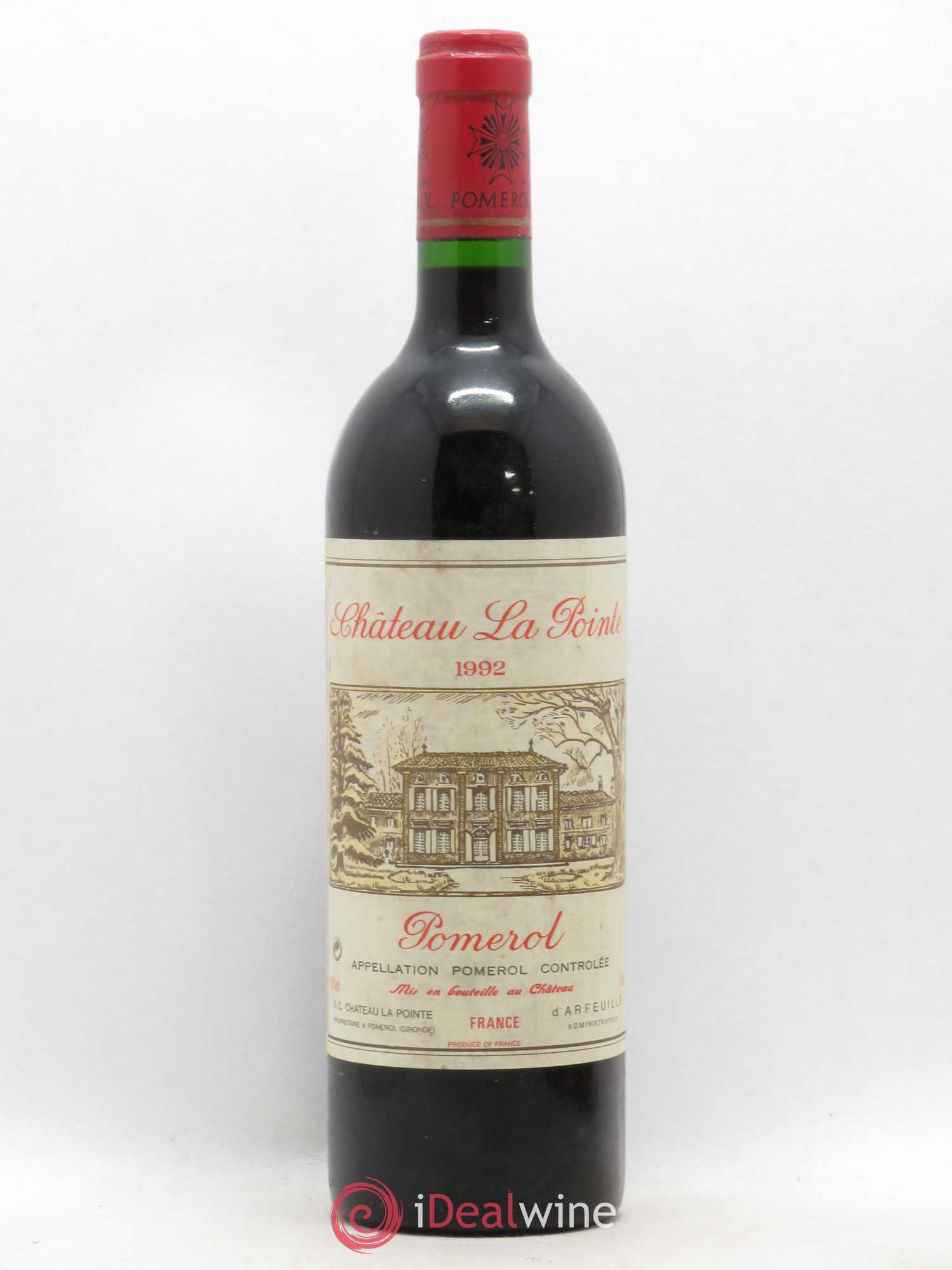 Château la Pointe 1992 - Lot de 1 bouteille - 0