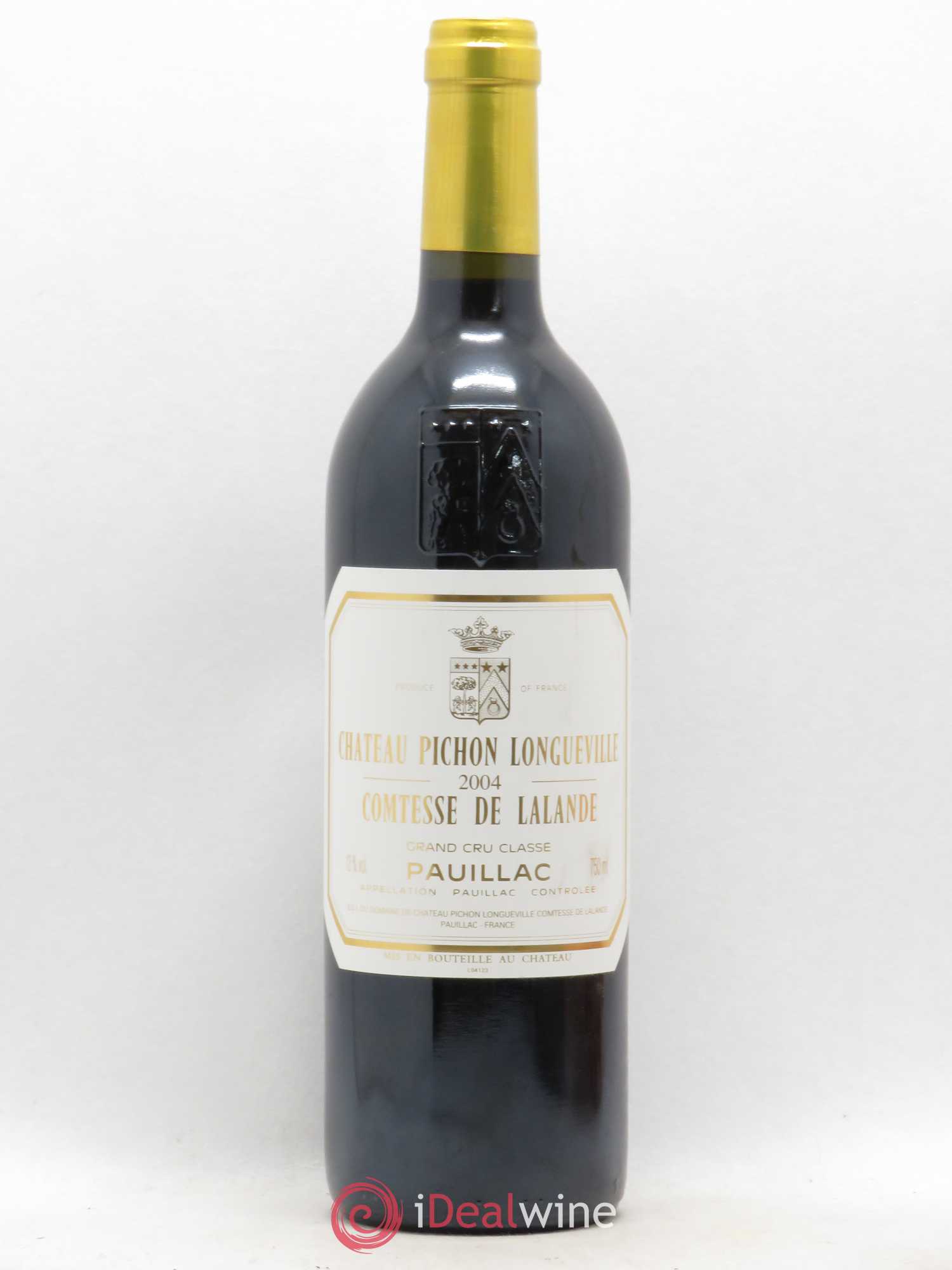 Château Pichon Longueville Comtesse de Lalande 2ème Grand Cru Classé 2004 - Lot de 1 bouteille - 0