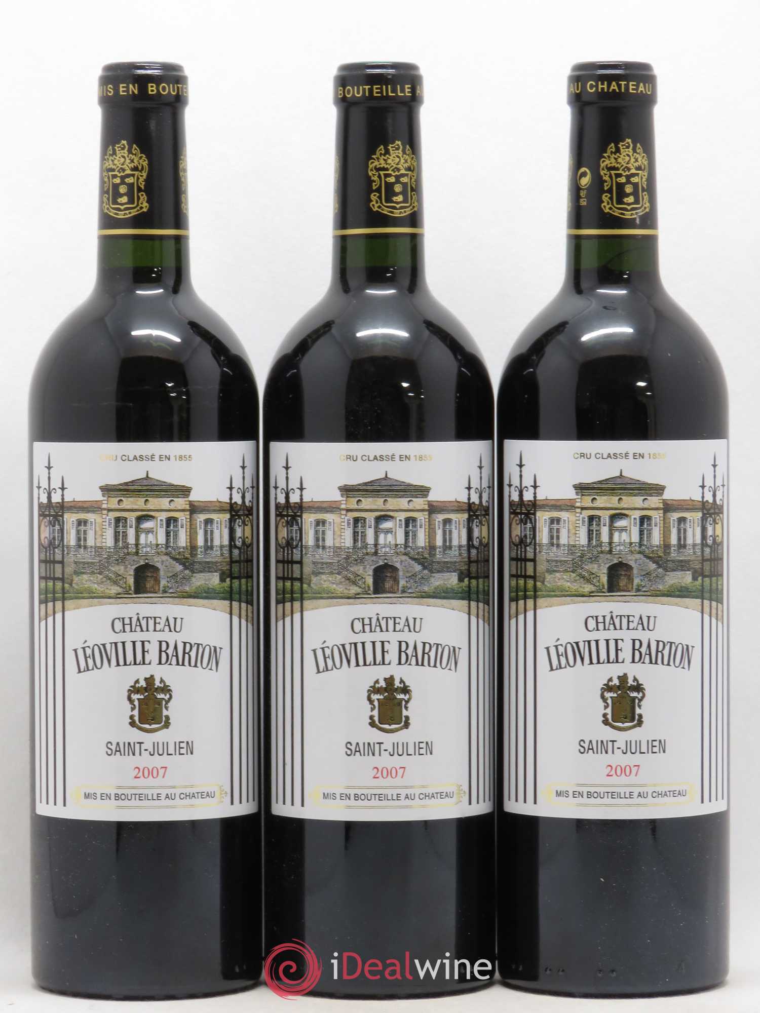 Château Léoville Barton 2ème Grand Cru Classé 2007 - Lot de 12 bouteilles - 3