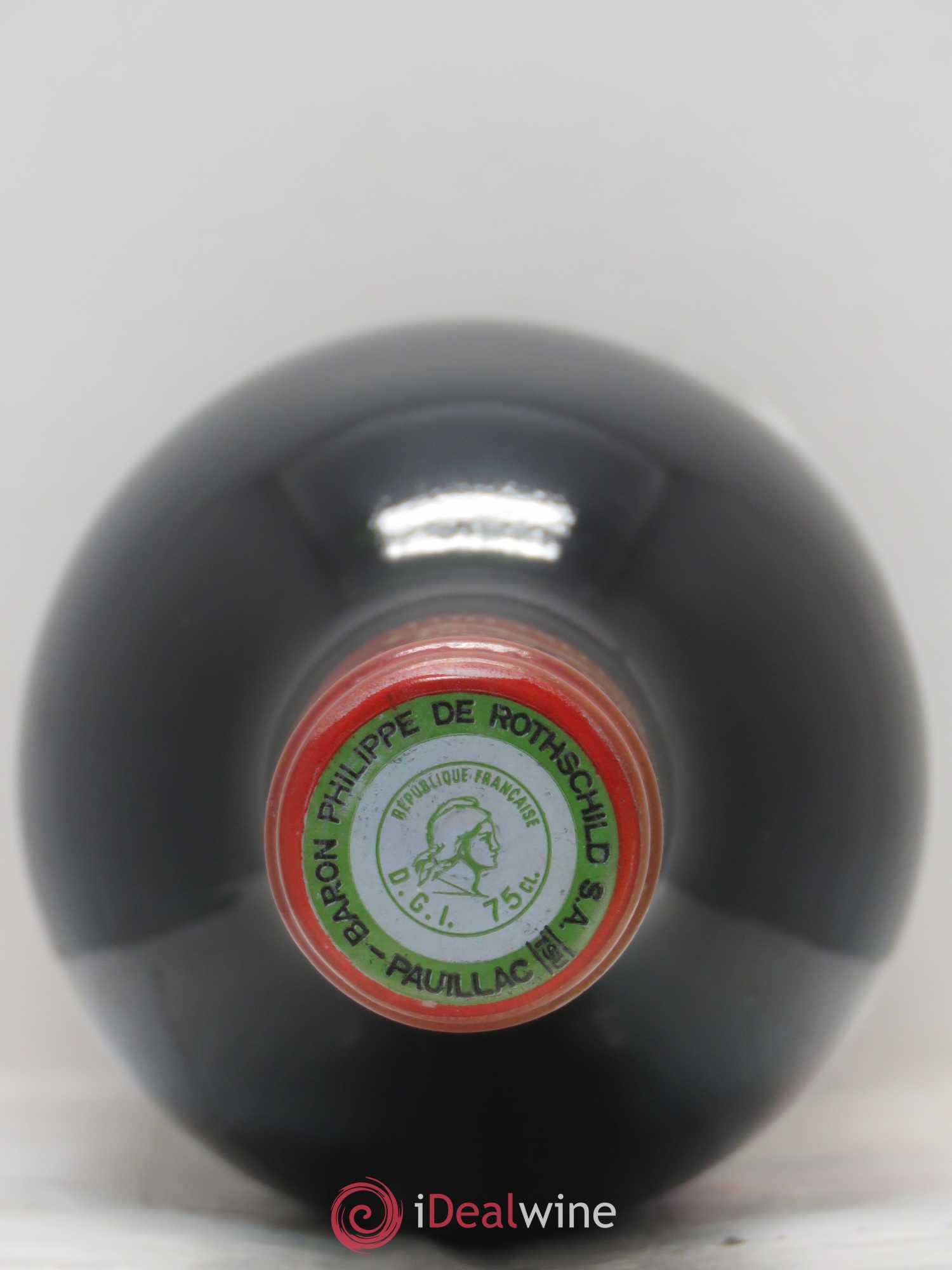 Château Mouton Rothschild 1er Grand Cru Classé 1984 - Lot de 1 bouteille - 1