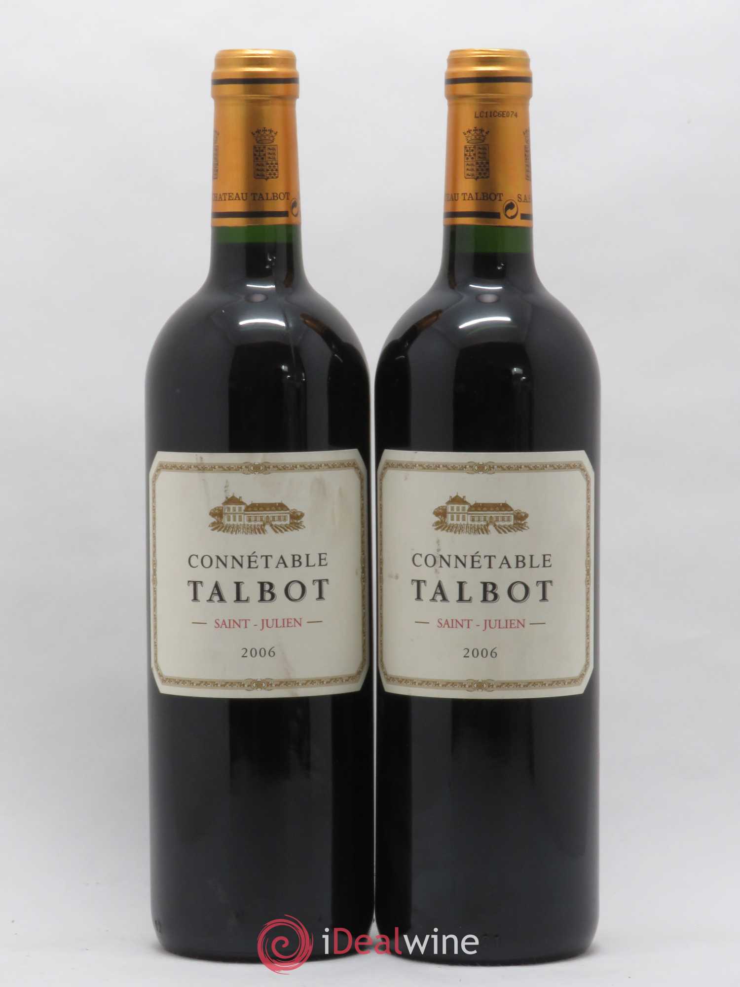 Connétable de Talbot Second Vin 2006 - Posten von 2 Flaschen - 0