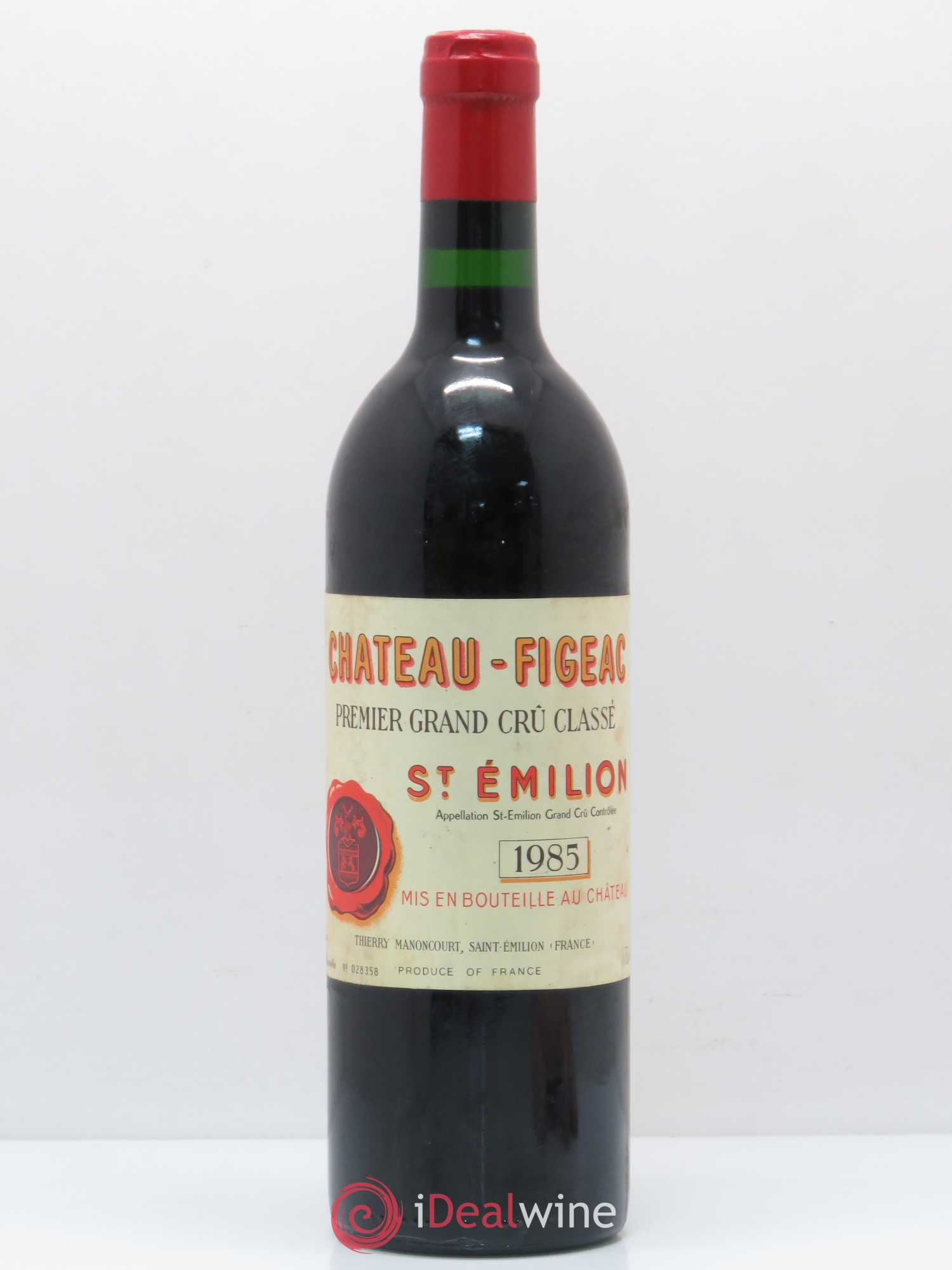 Château Figeac 1er Grand Cru Classé A 1985 - Lot de 1 bouteille - 0