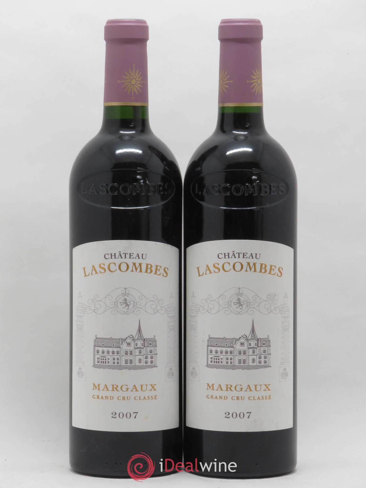 Château Lascombes 2ème Grand Cru Classé 2007 - Lot de 2 bouteilles - 0
