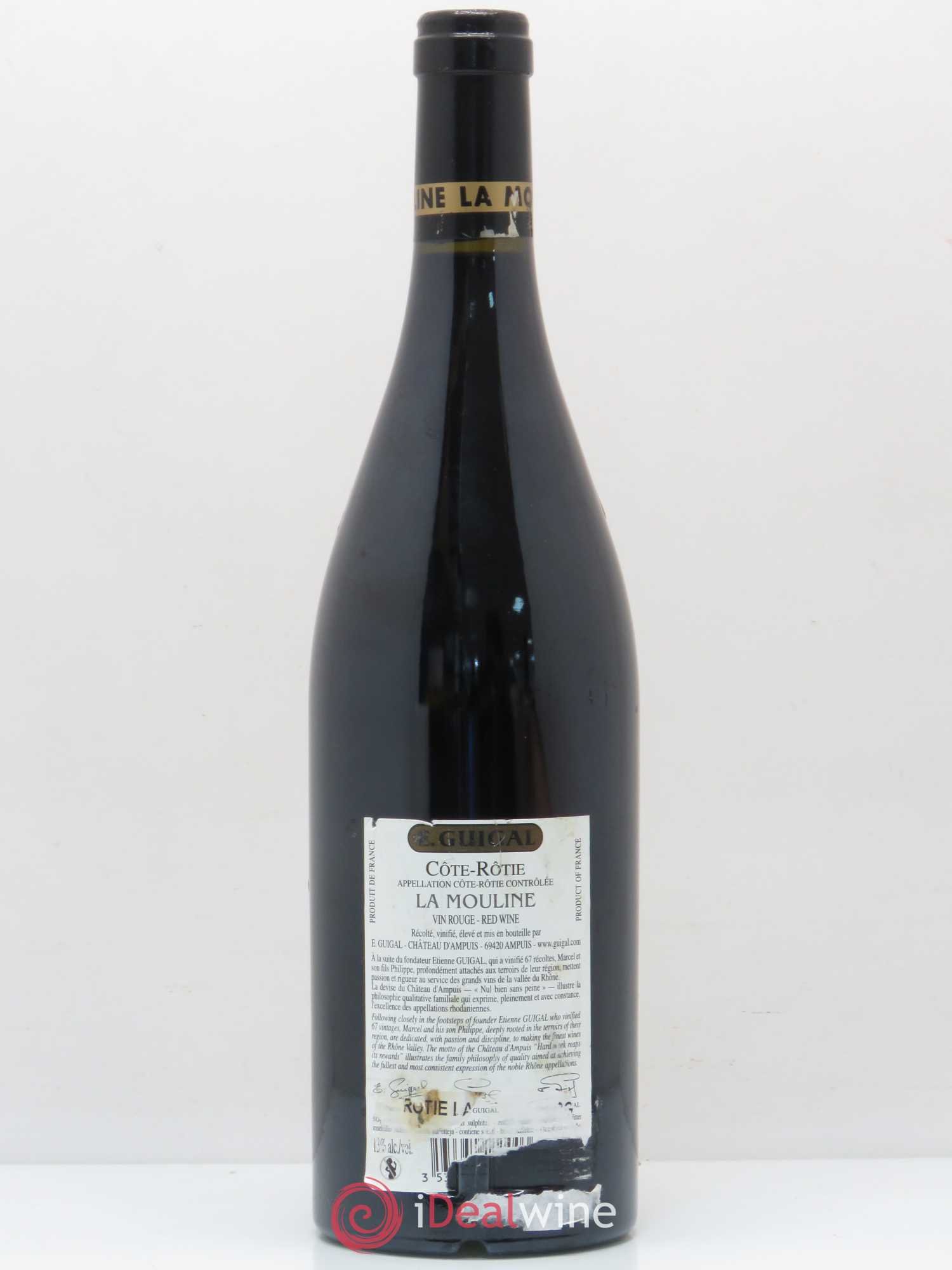 Côte-Rôtie La Mouline Guigal 2008 - Lot de 1 bouteille - 1