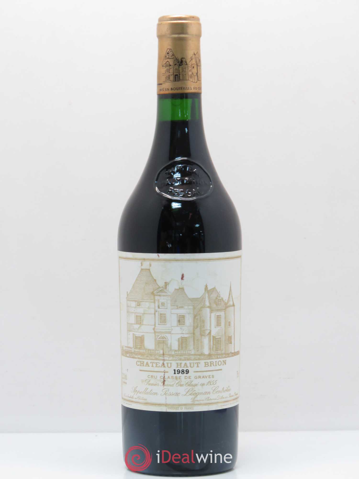 Château Haut Brion 1er Grand Cru Classé 1989 - Lot de 1 bouteille - 0