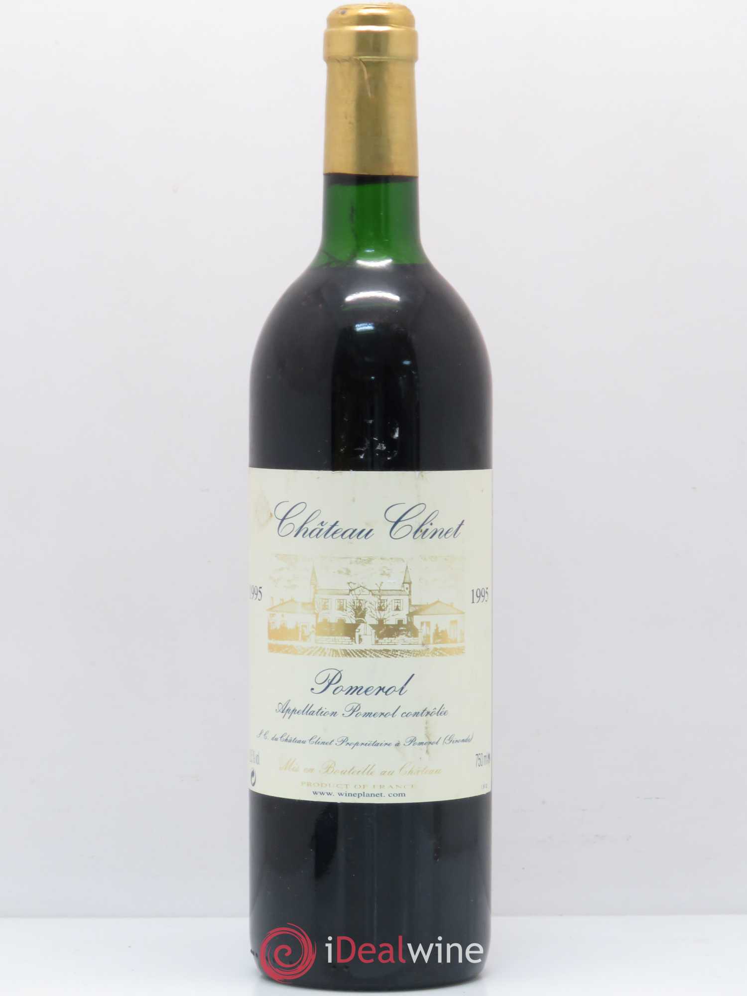 Château Clinet 1995 - Lot de 1 bouteille - 0