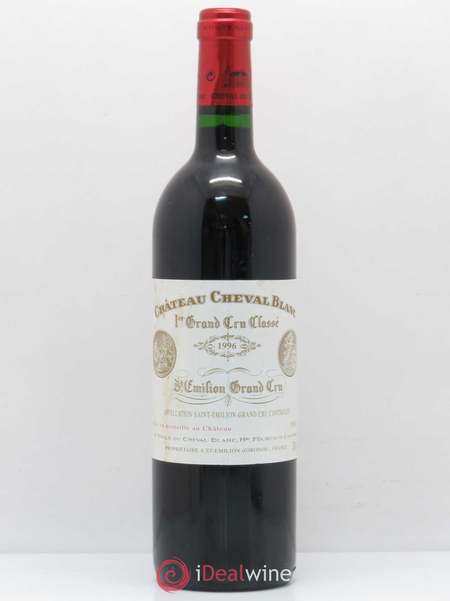 Château Cheval Blanc 1er Grand Cru Classé A 1996 - Lot de 1 bouteille - 0