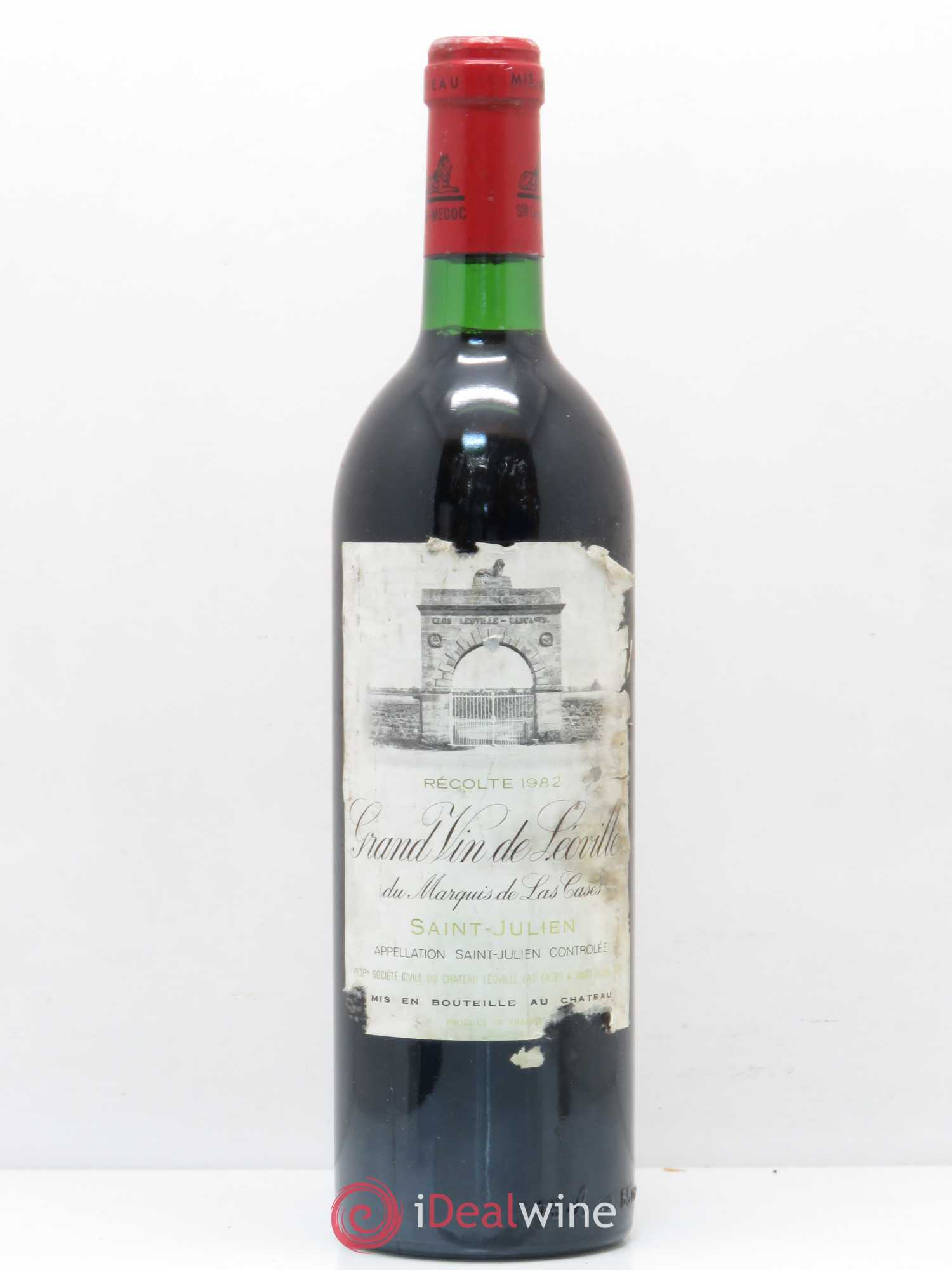 Château Léoville Las Cases 2ème Grand Cru Classé 1982 - Lot de 1 bouteille - 0