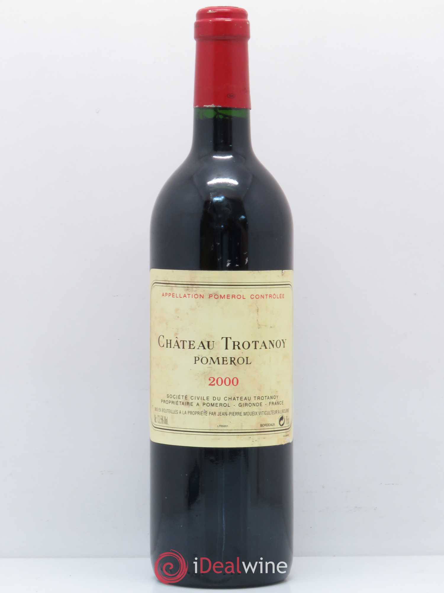 Château Trotanoy 2000 - Lot de 1 bouteille - 0