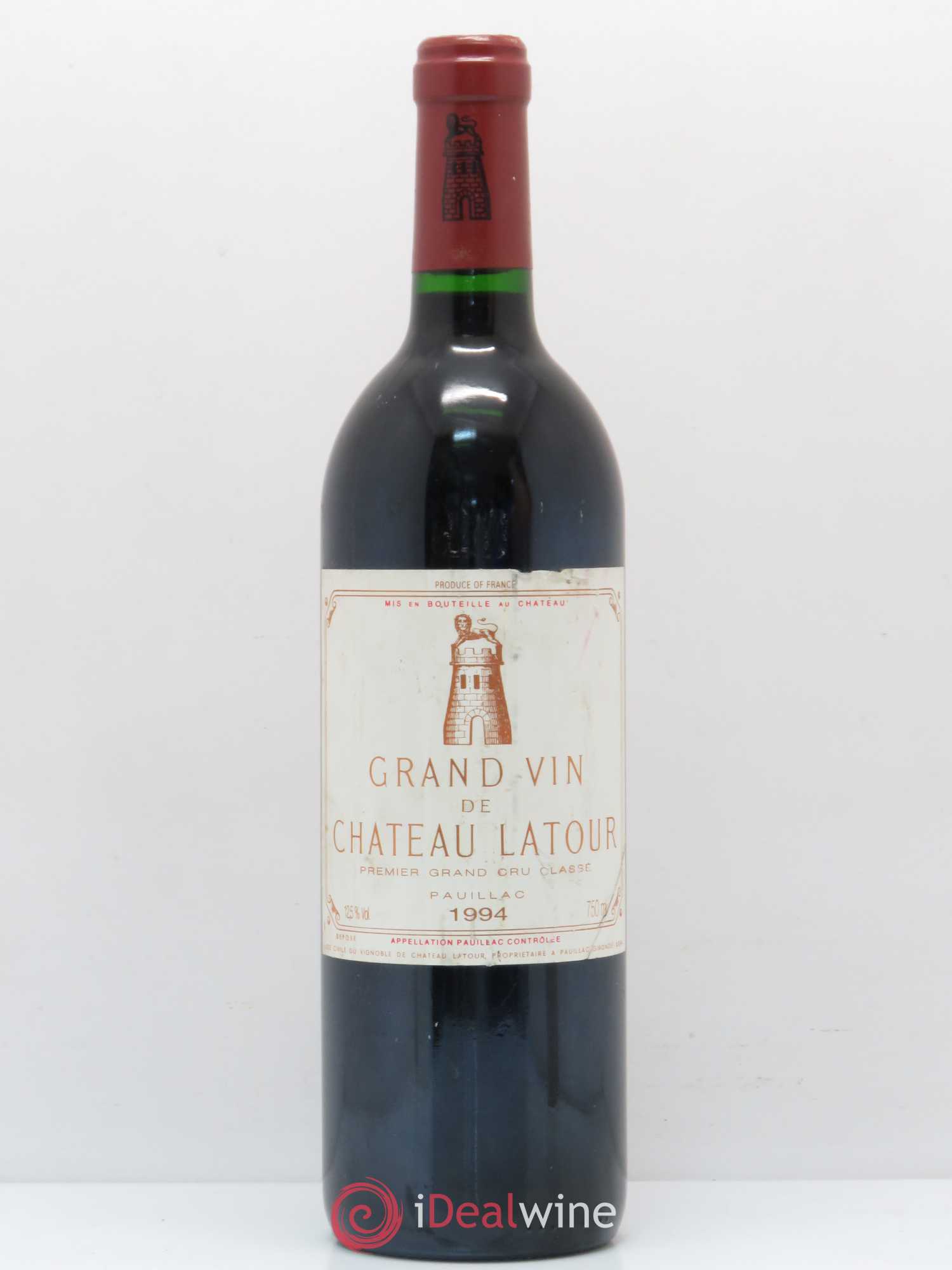 Château Latour 1er Grand Cru Classé 1994 - Lot de 1 bouteille - 0