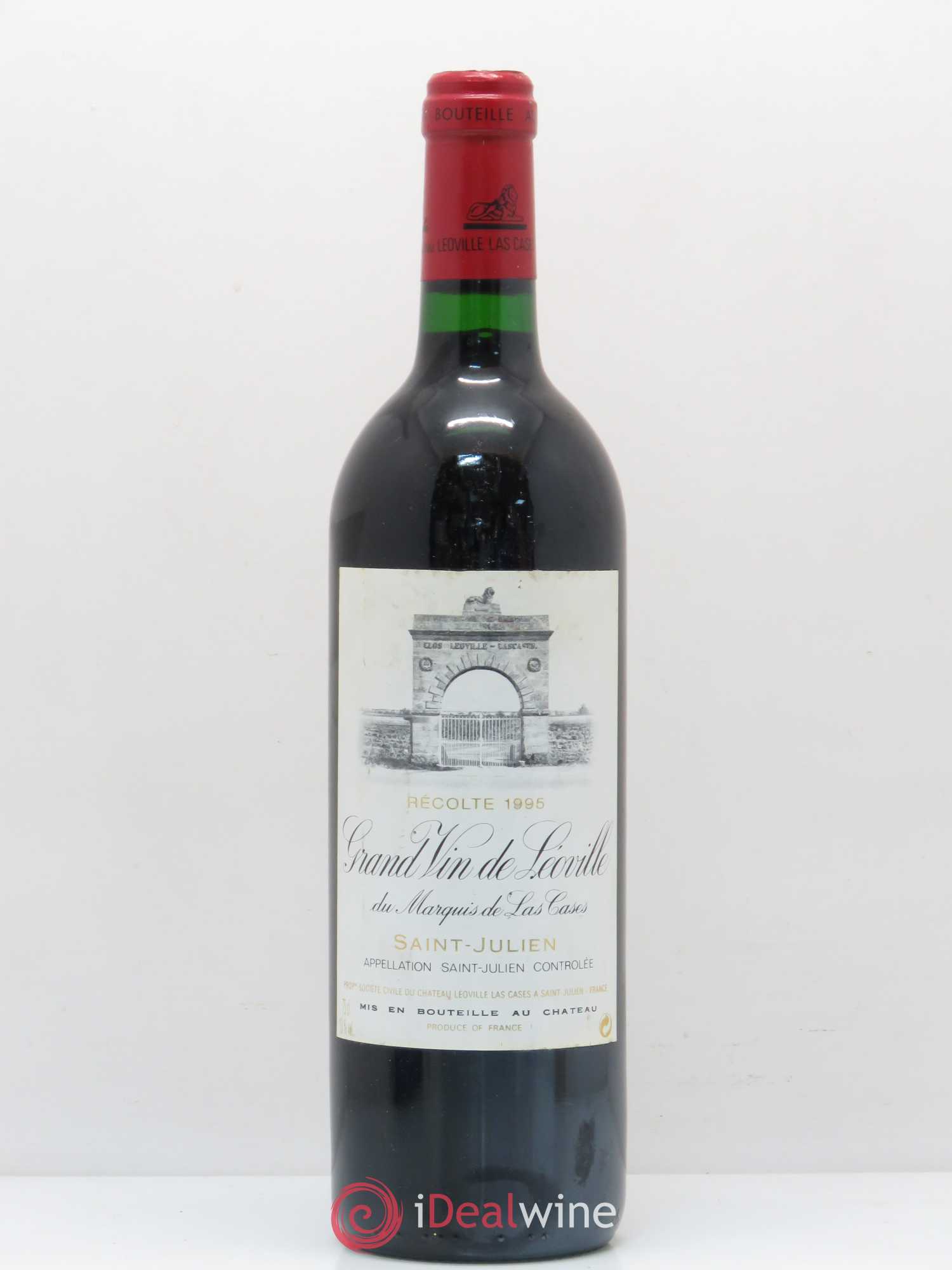 Château Léoville Las Cases 2ème Grand Cru Classé 1995 - Lot de 1 bouteille - 0