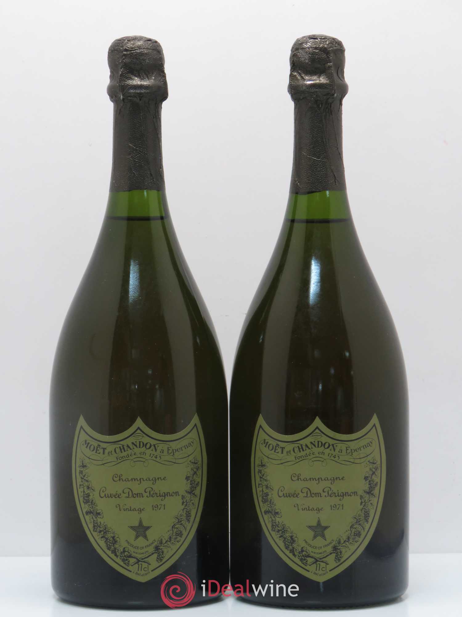Grand Vintage Moët et Chandon 1971 - Lot de 2 bouteilles - 0