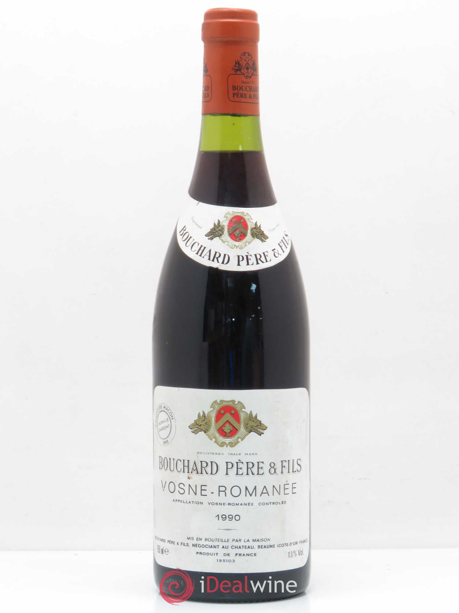 Vosne-Romanée Bouchard Père & Fils 1990 - Lot de 1 bouteille - 0