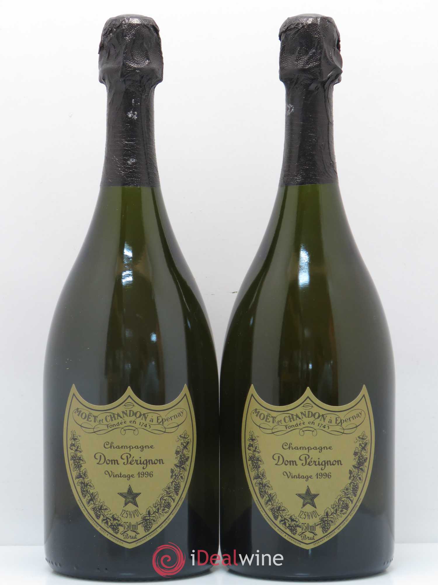 Brut Dom Pérignon 1996 - Lot de 2 bouteilles - 0