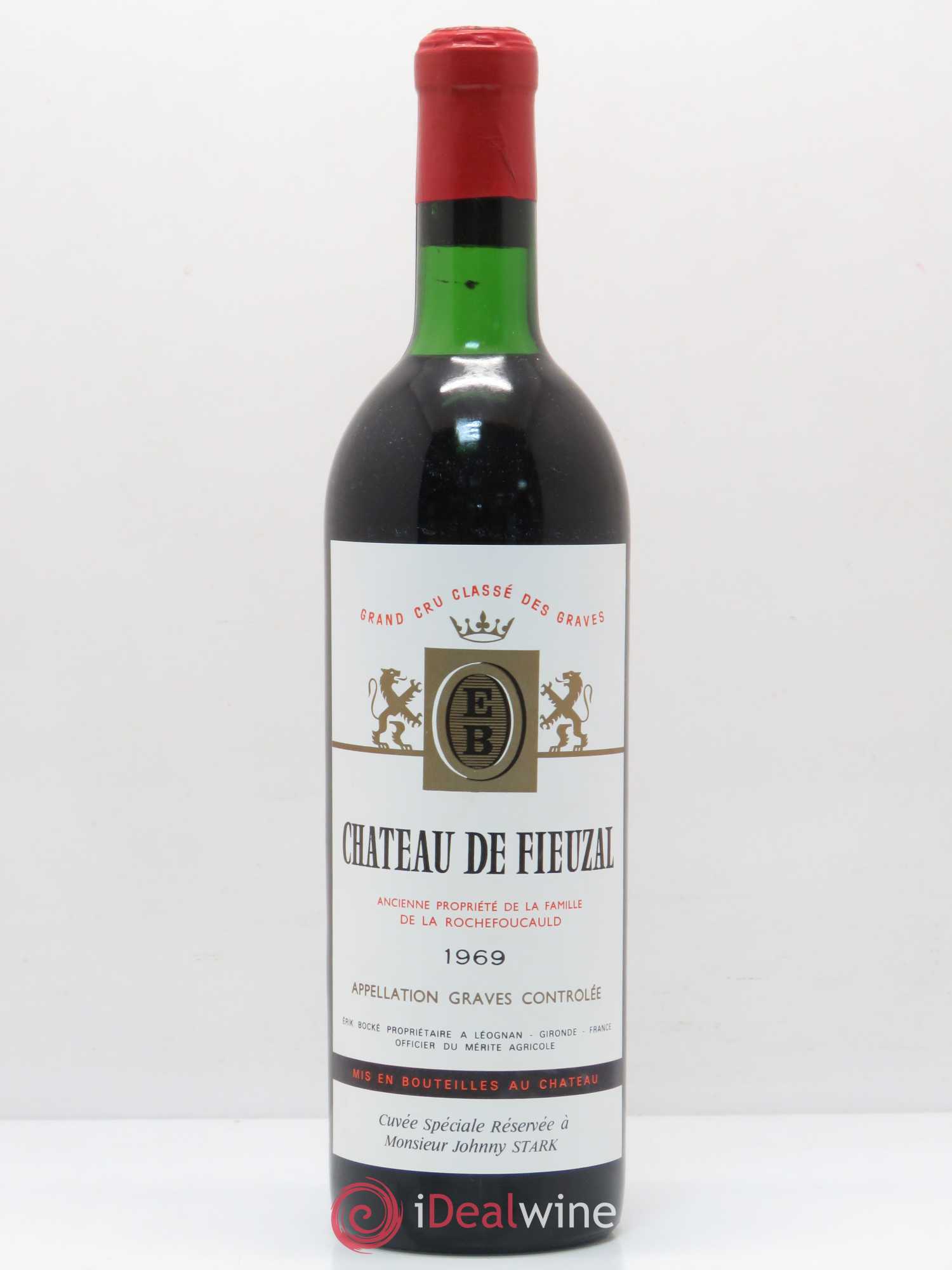 Château de Fieuzal Cru Classé de Graves 1969 - Lot de 1 bouteille - 0