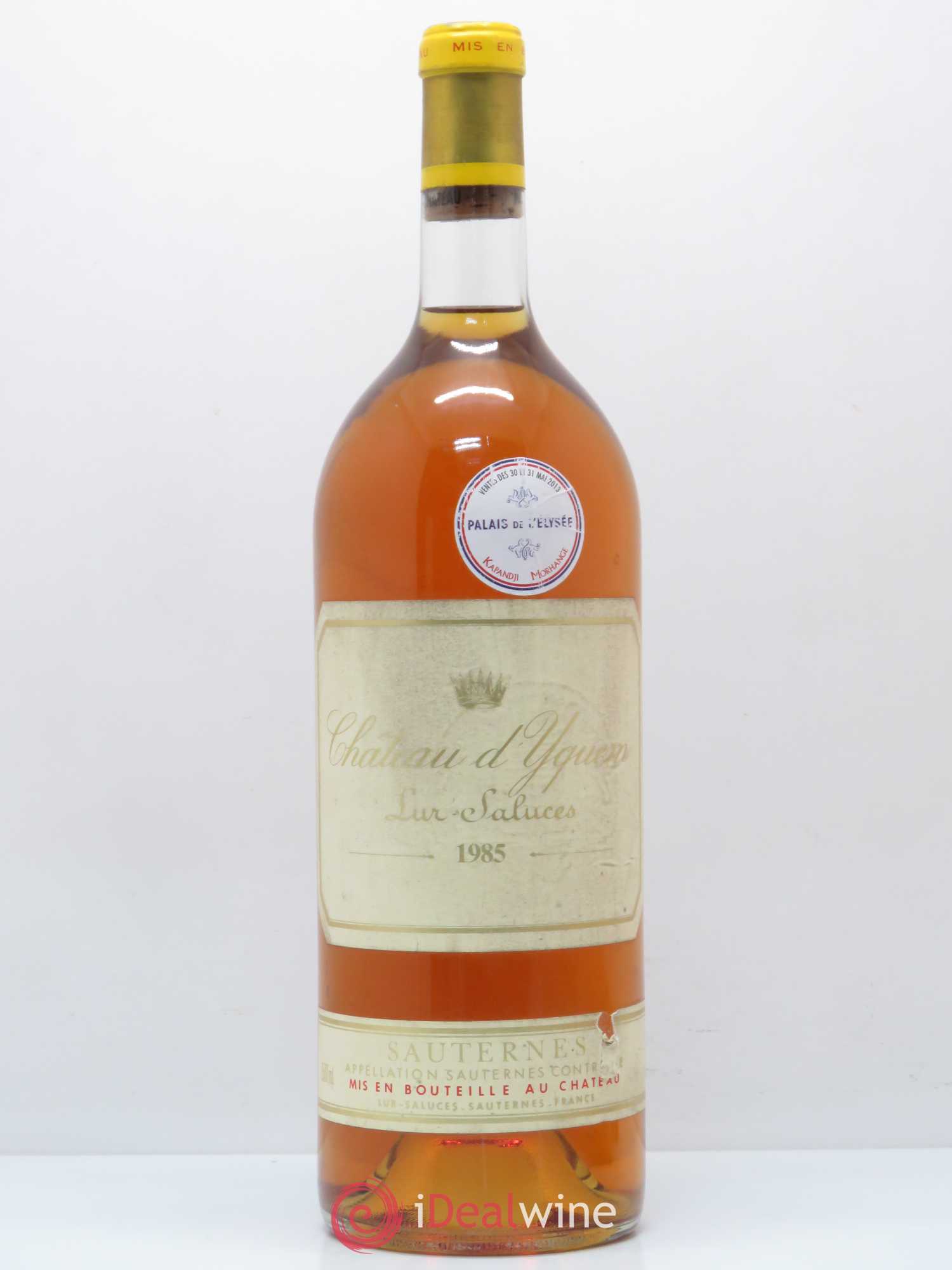 Château d' Yquem 1er Cru Classé Supérieur Palais de l'Elysée 1985 - Lotto di 1 magnum - 0