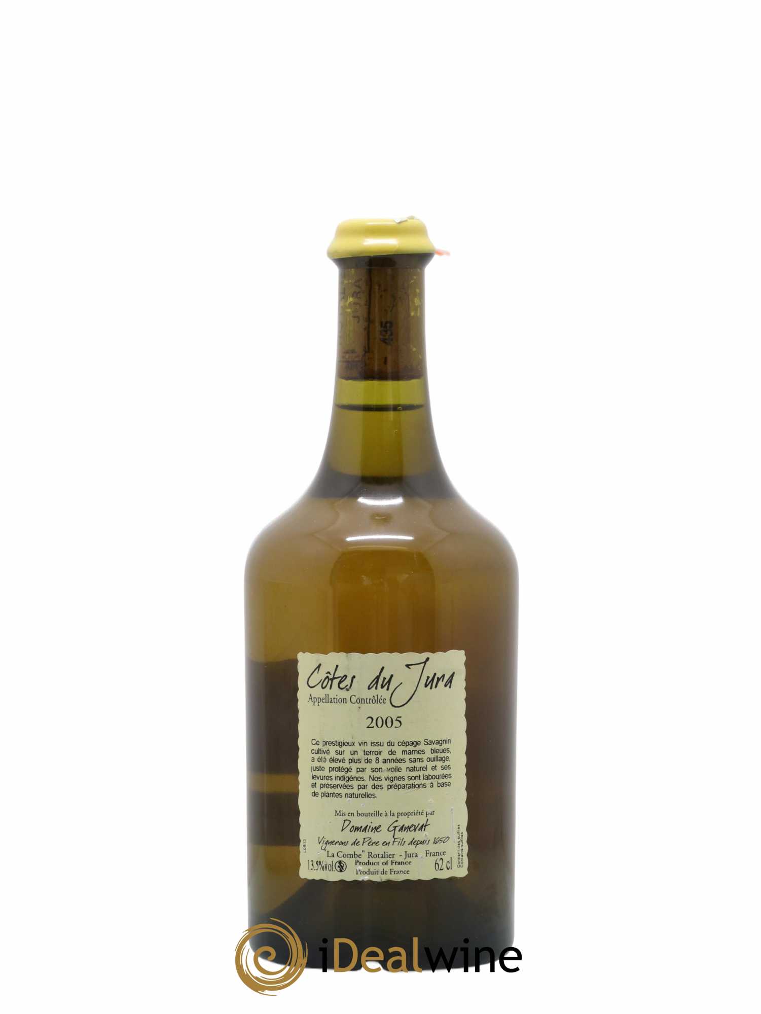 Côtes du Jura Vin Jaune Jean-François Ganevat (Domaine) 2005 - Lot de 1 bouteille - 1