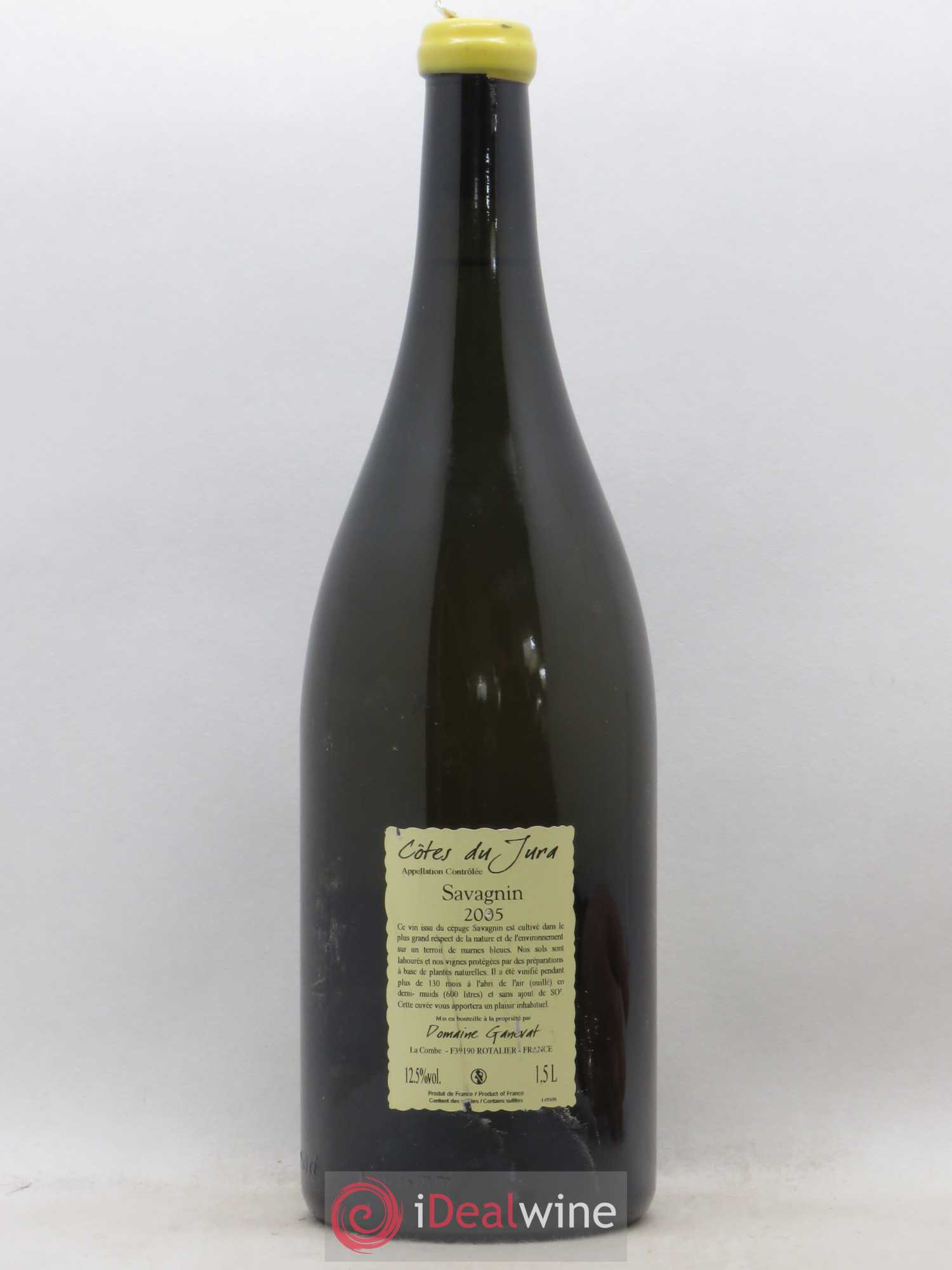 Côtes du Jura Les Vignes de mon Père Jean-François Ganevat (Domaine) 2005 - Lot de 1 magnum - 1