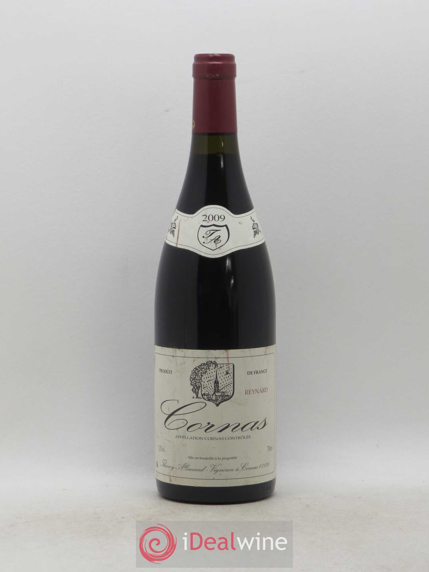 Cornas Reynard Thierry Allemand 2009 - Lot de 1 bouteille - 0