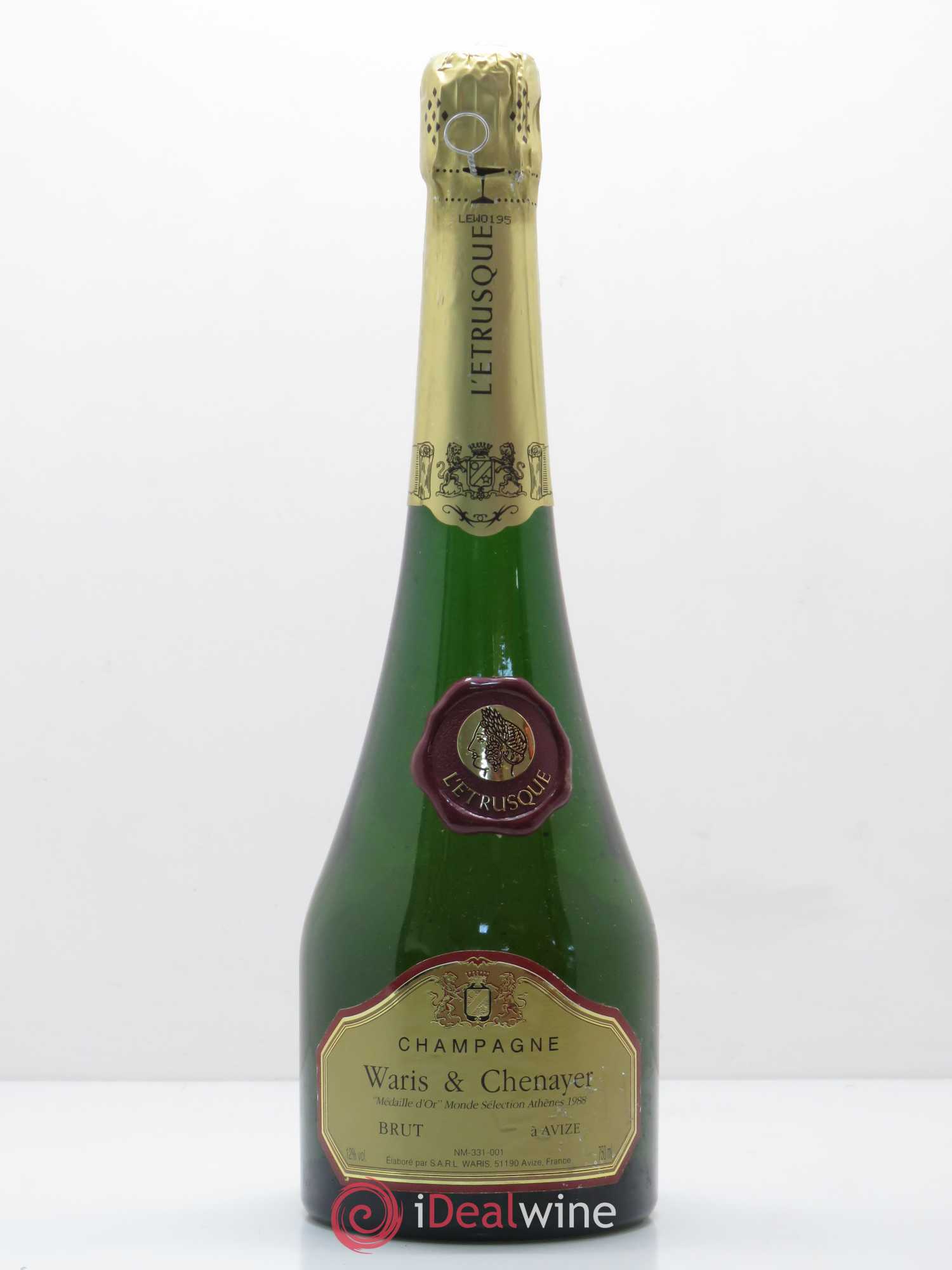 Champagne Cuvée Etrusque Waris et Chenayer - Posten von 1 Flasche - 0