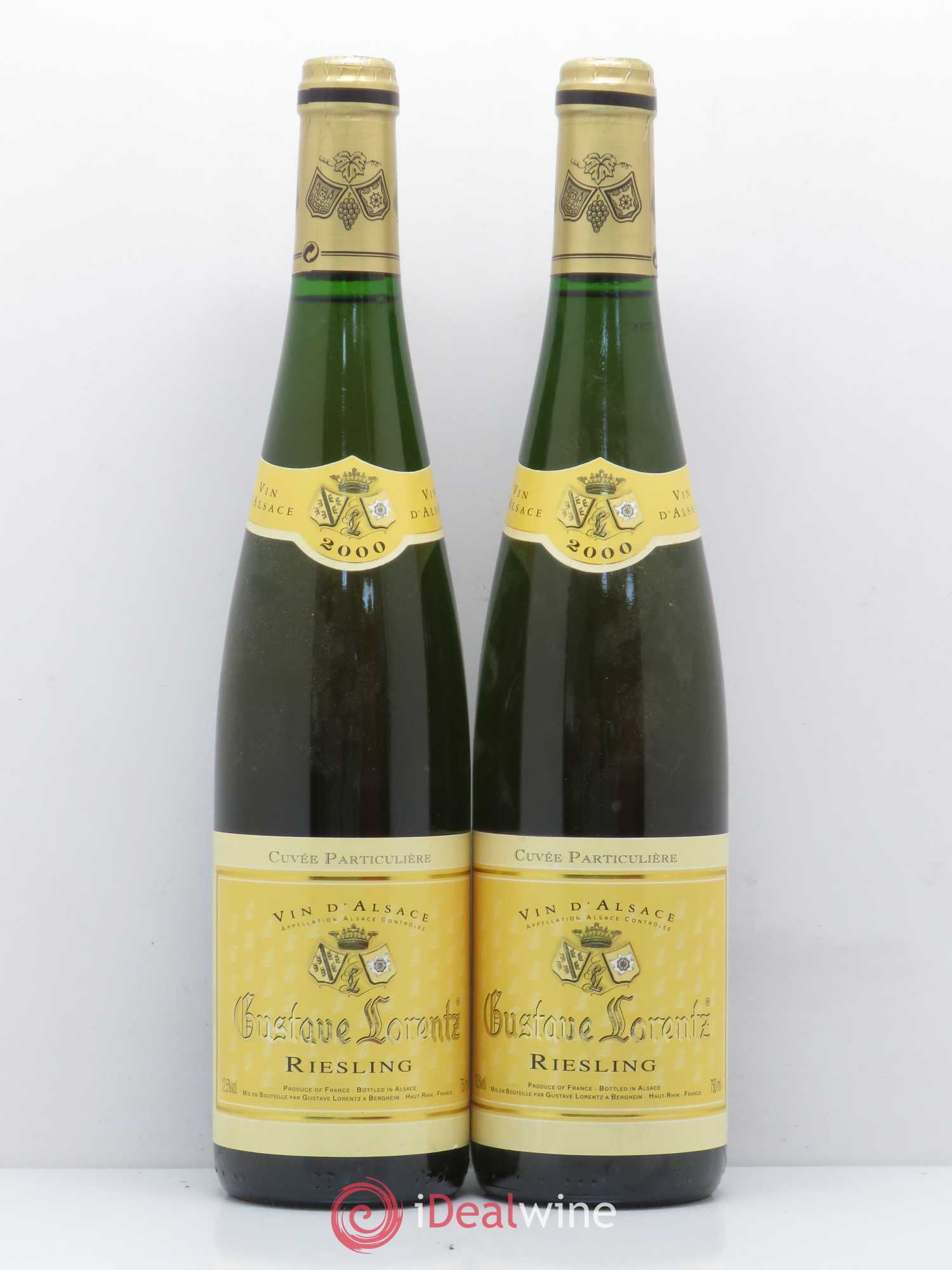 Riesling Gustave Lorenz (sans prix de réserve) 2000 - Posten von 2 Flaschen - 0