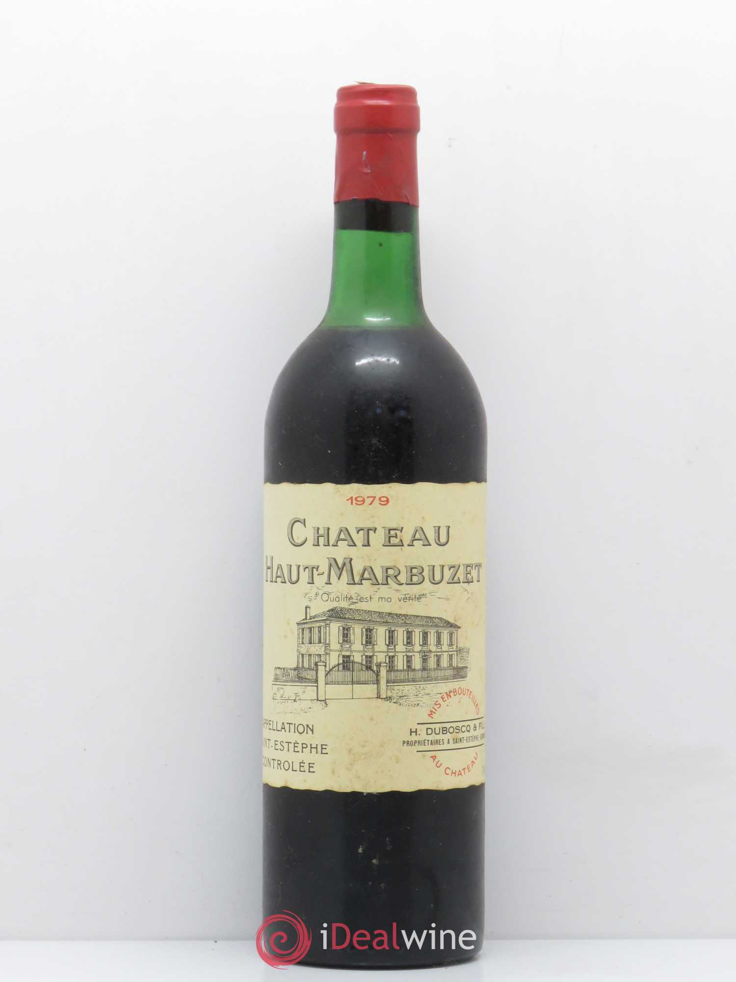 Château Haut Marbuzet 1979 - Lot de 1 bouteille - 0