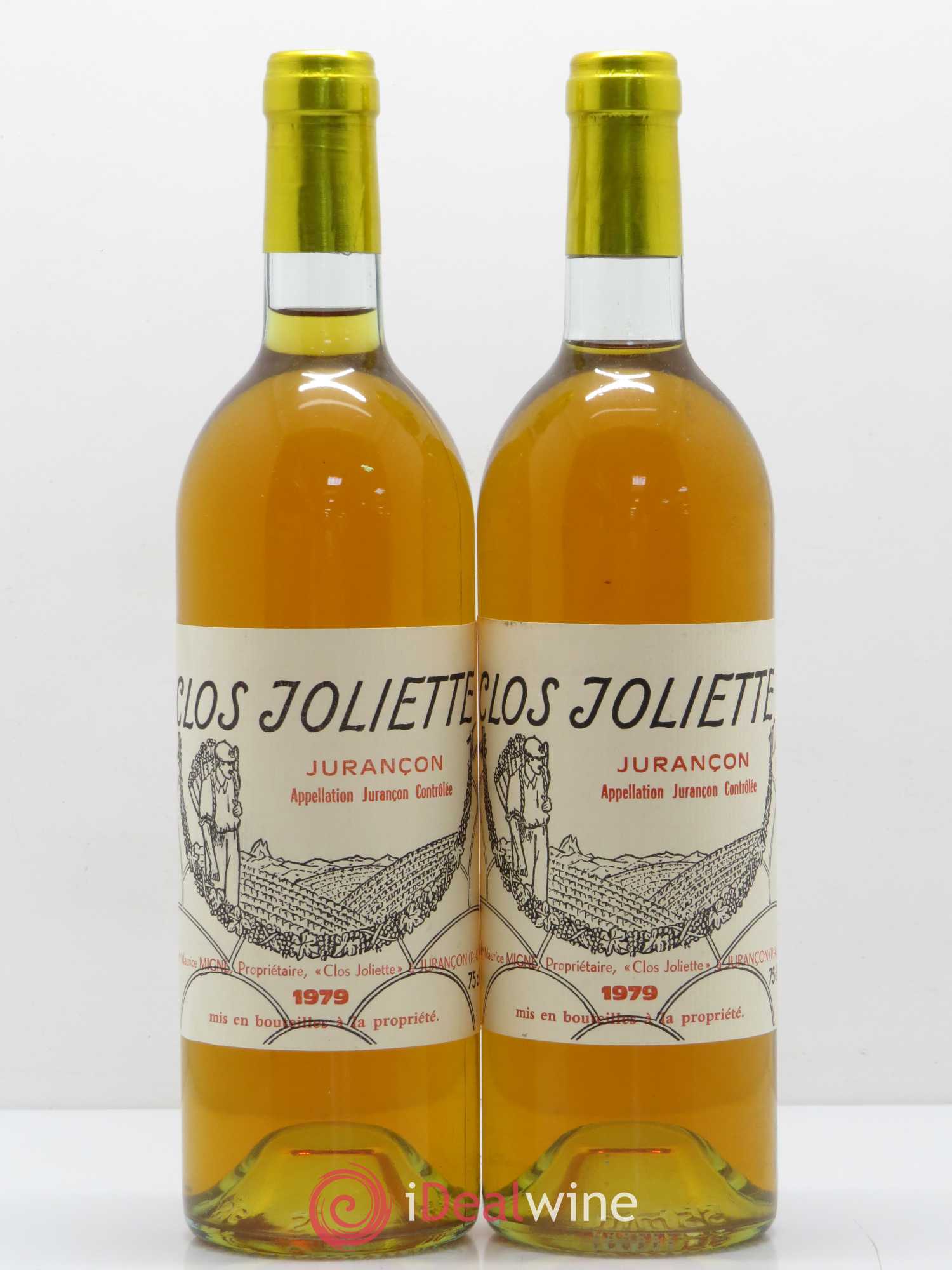 Jurançon Clos Joliette 1979 - Lotto di 2 bottiglie - 0