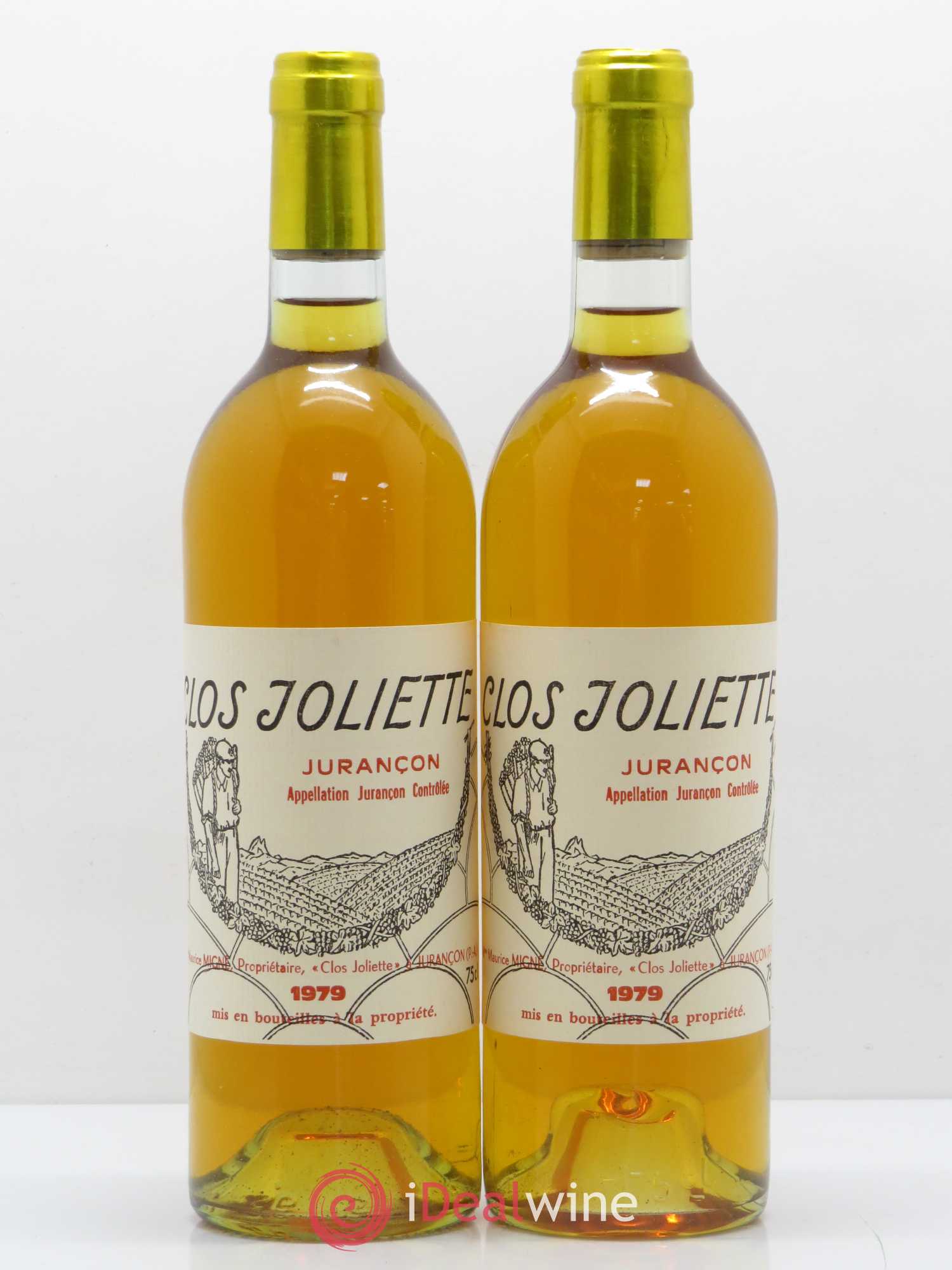 Jurançon Clos Joliette 1979 - Lotto di 2 bottiglie - 0