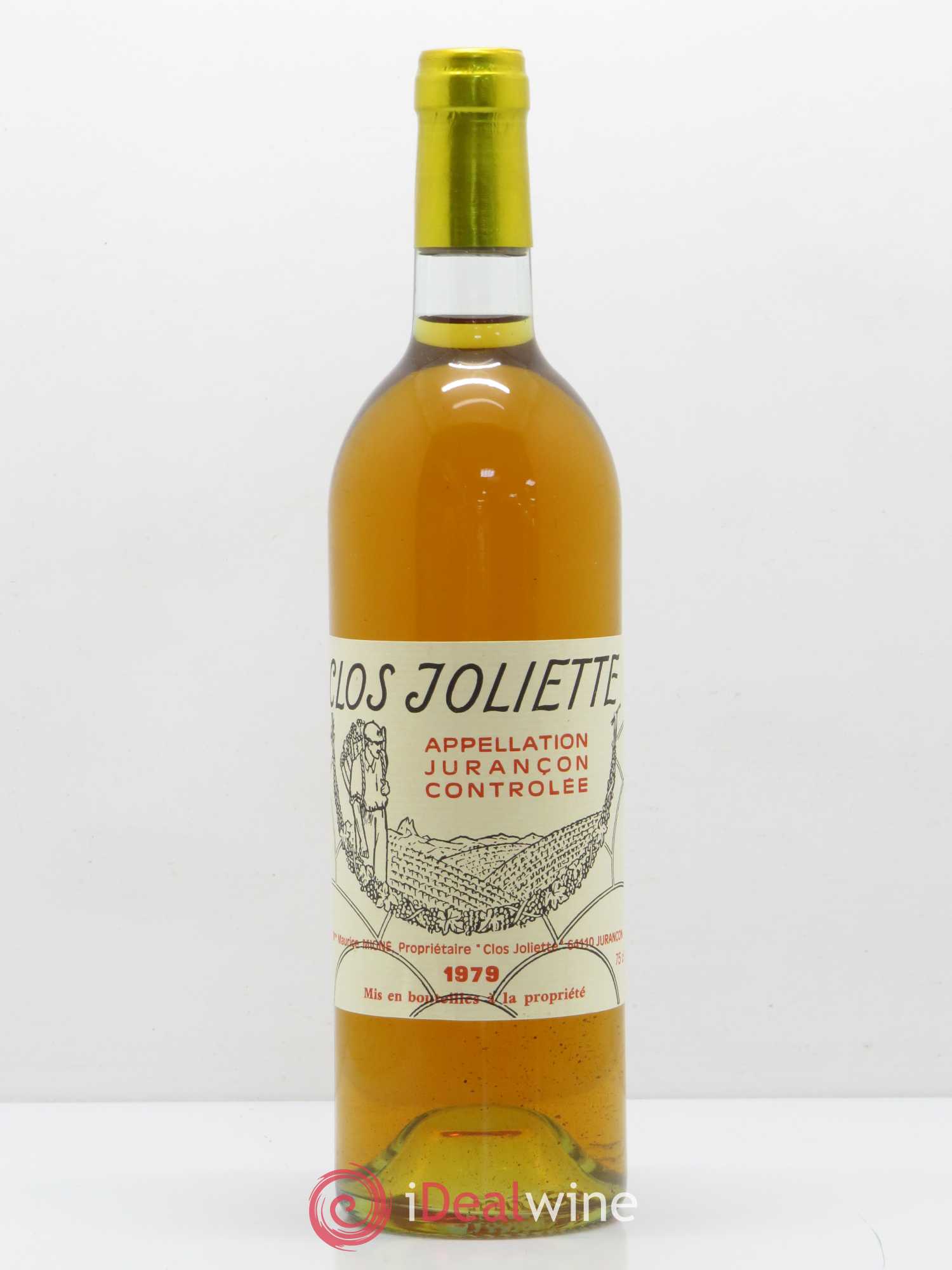 Jurançon Clos Joliette 1979 - Posten von 1 Flasche - 0