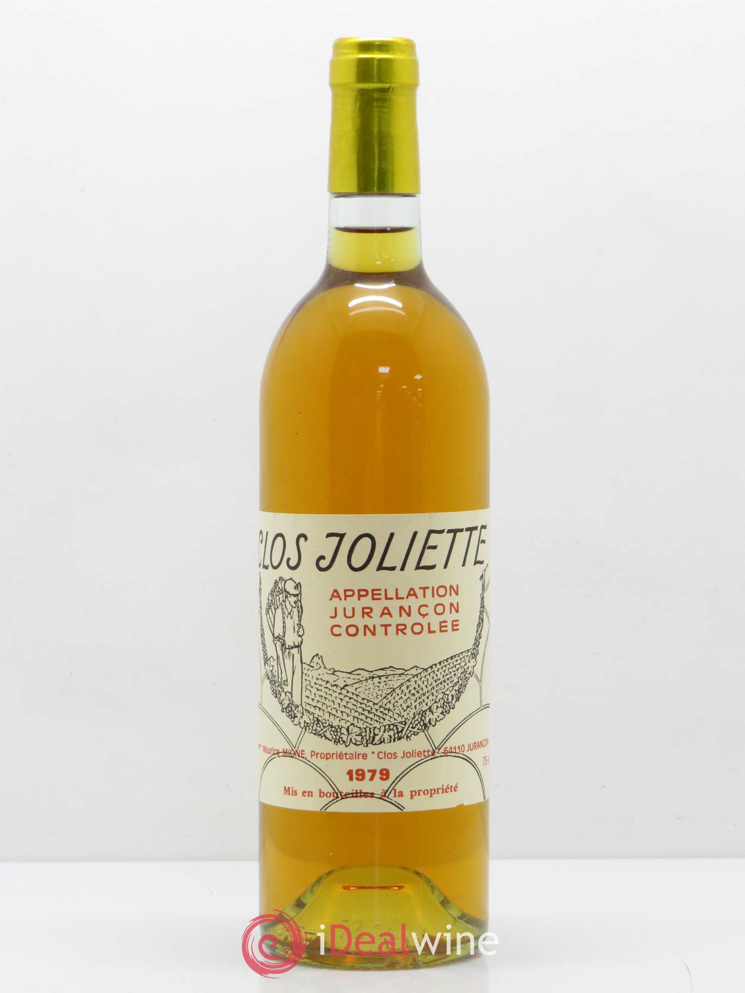Jurançon Clos Joliette 1979 - Posten von 1 Flasche - 0